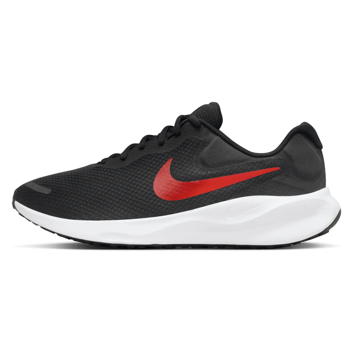 Nike Revolution 7 Black White University Red