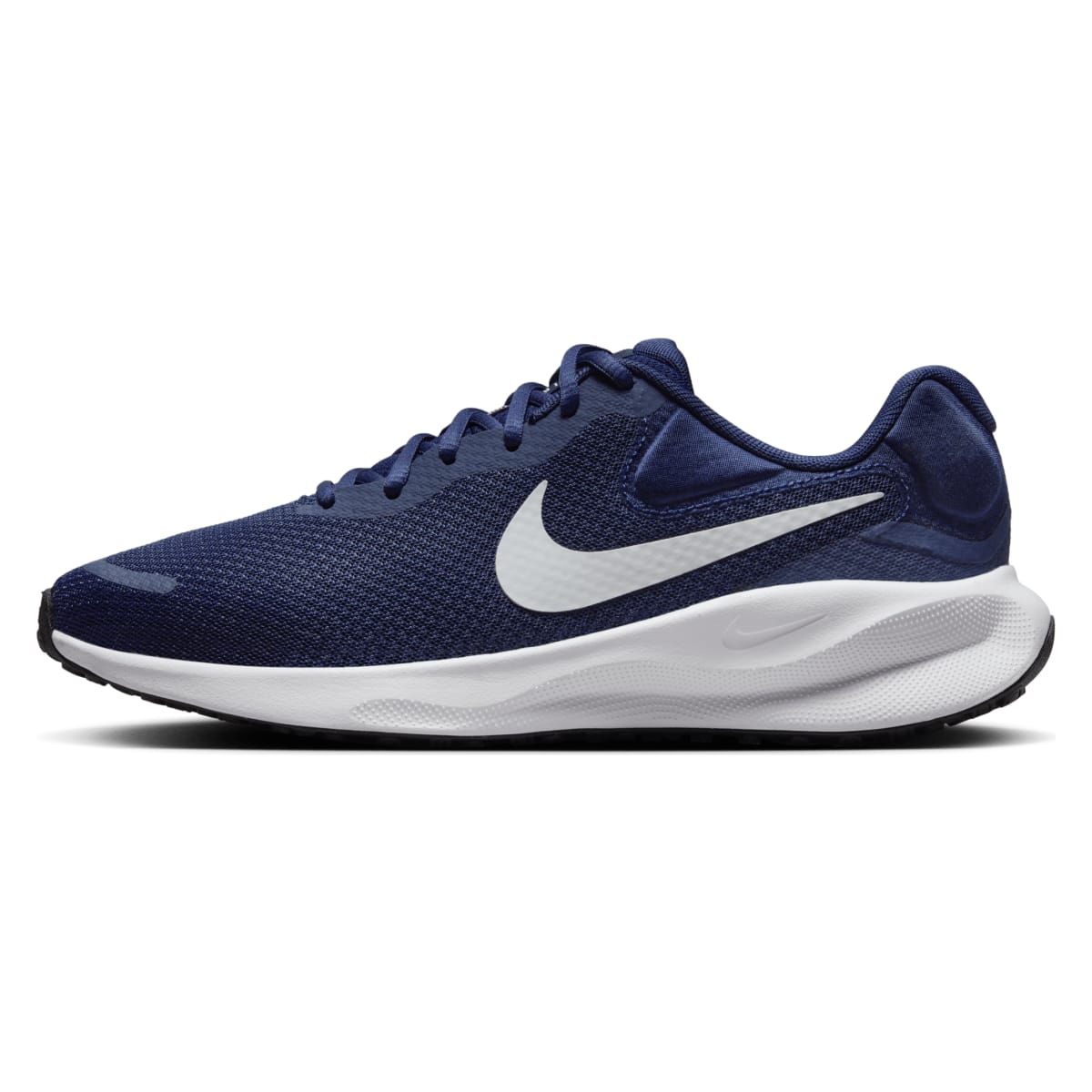 Nike Revolution 7 Midnight Navy Black White Pure Platinum