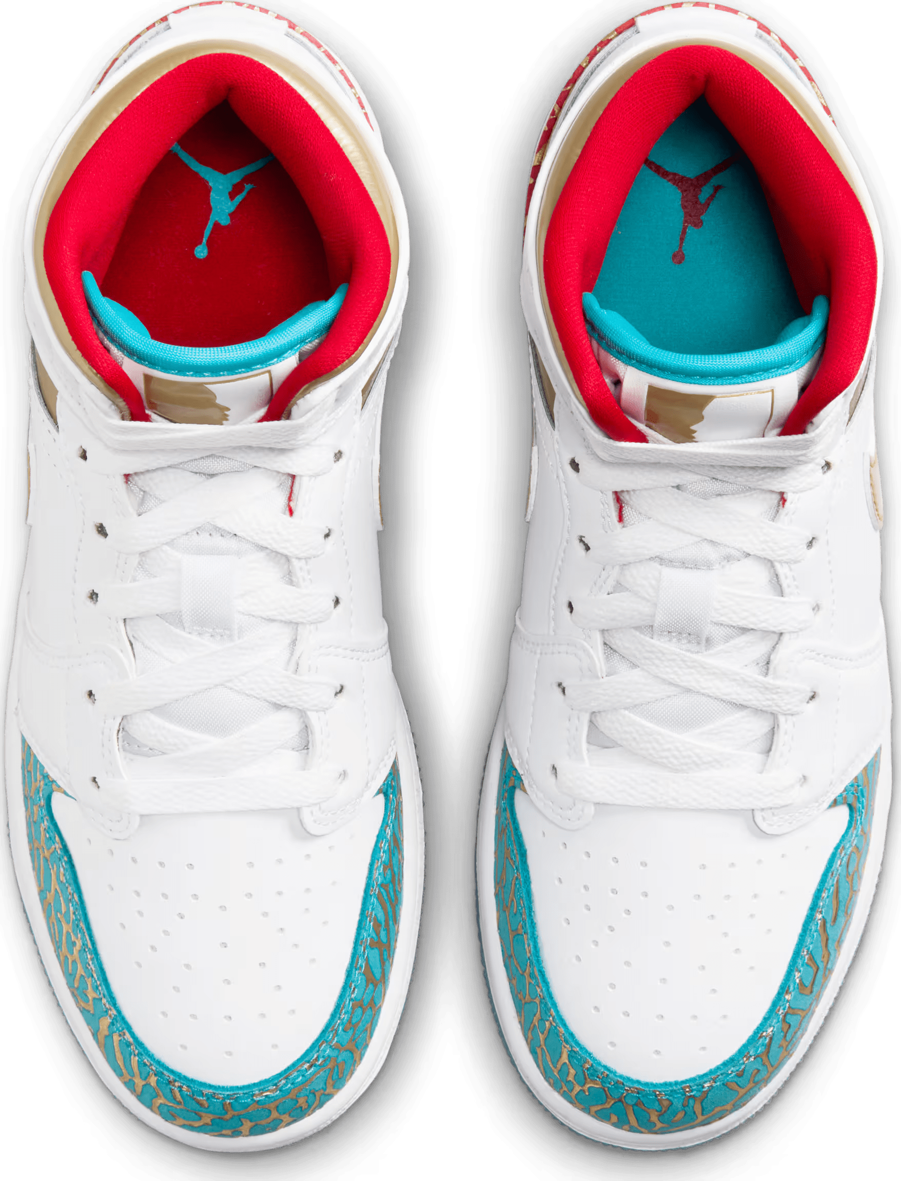 Air Jordan 1 Mid GS "UNC to Chicago"