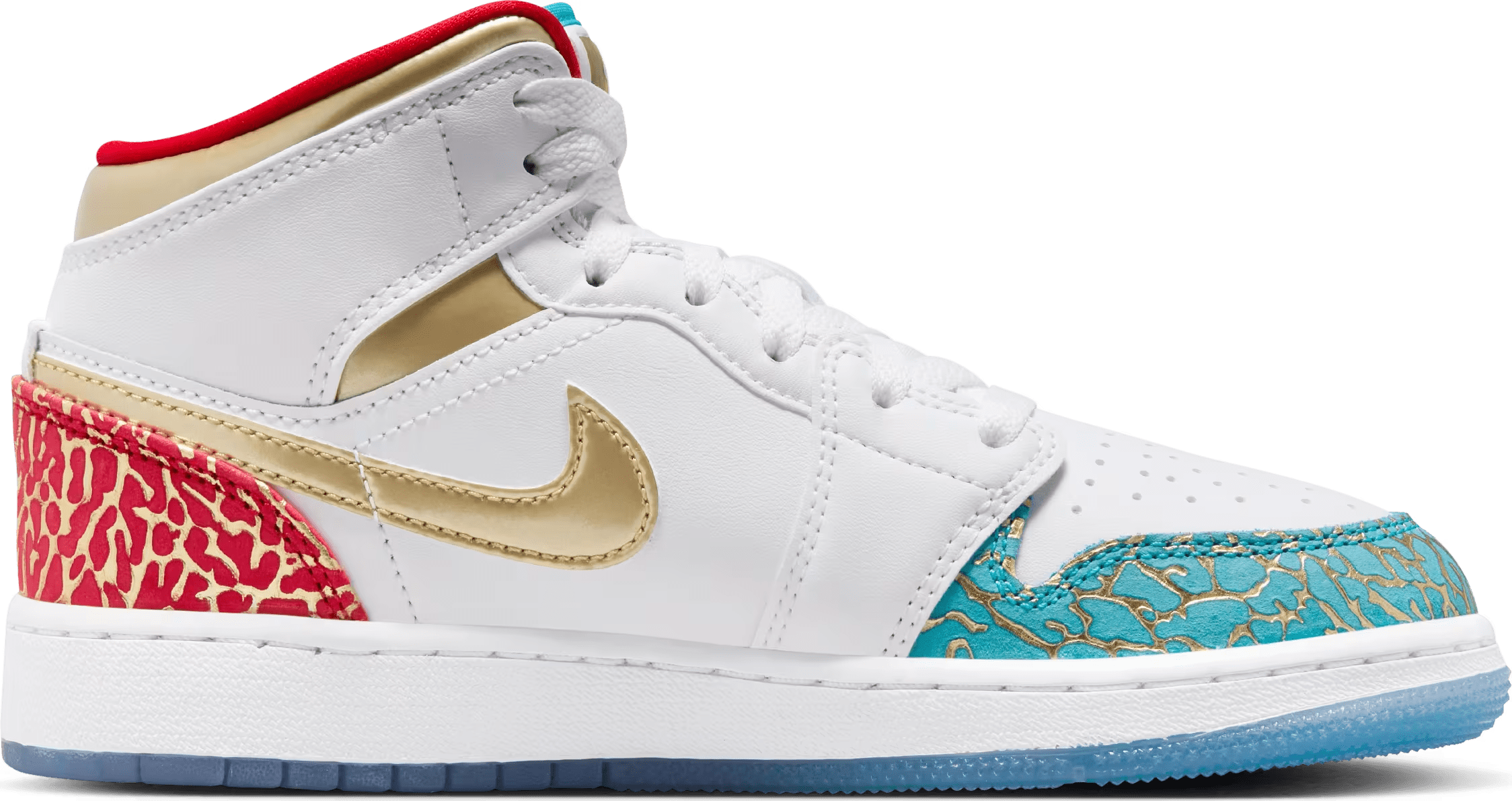 Air Jordan 1 Mid GS "UNC to Chicago"