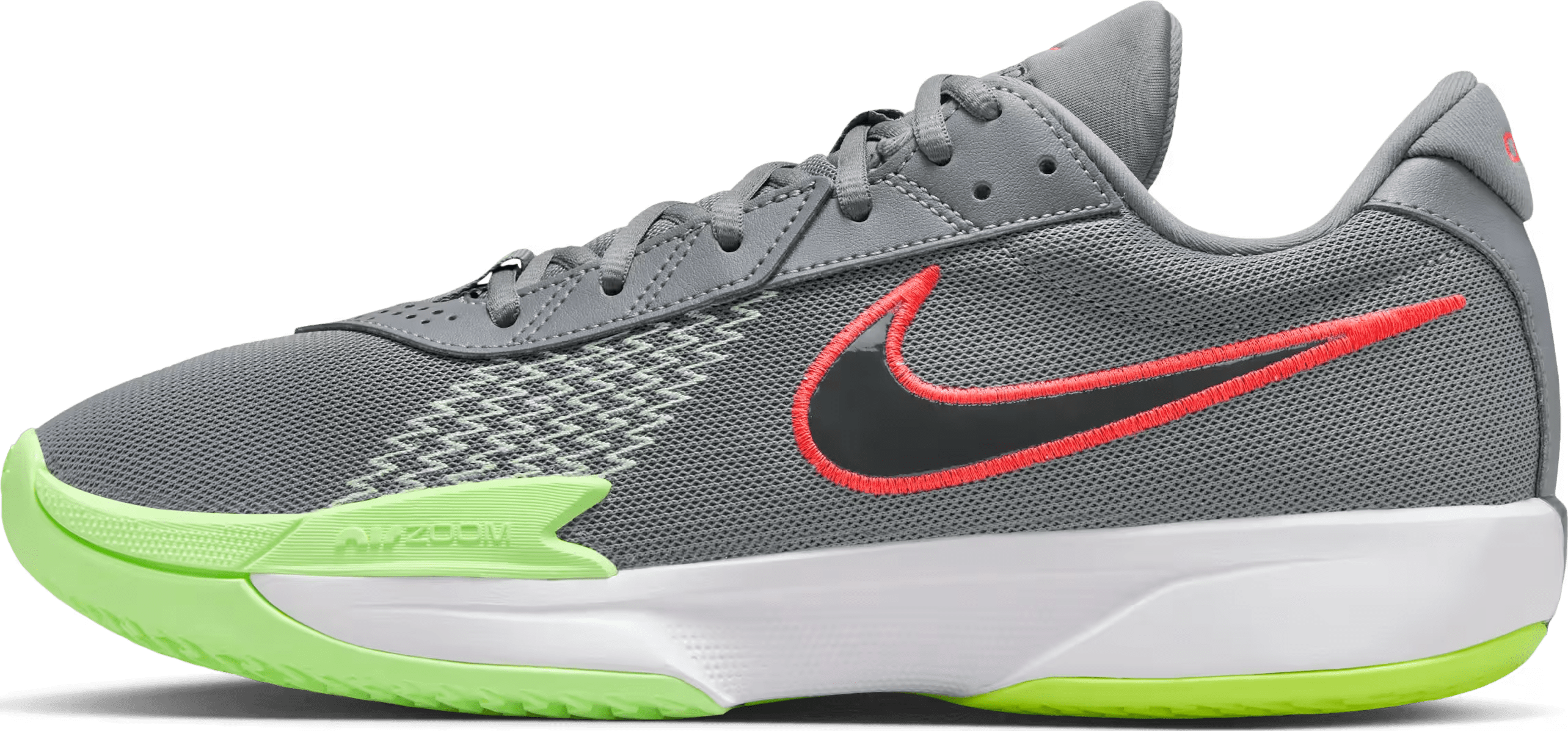 Nike Air Zoom GT Cut Academy Smoke Grey Barely Volt Crimson