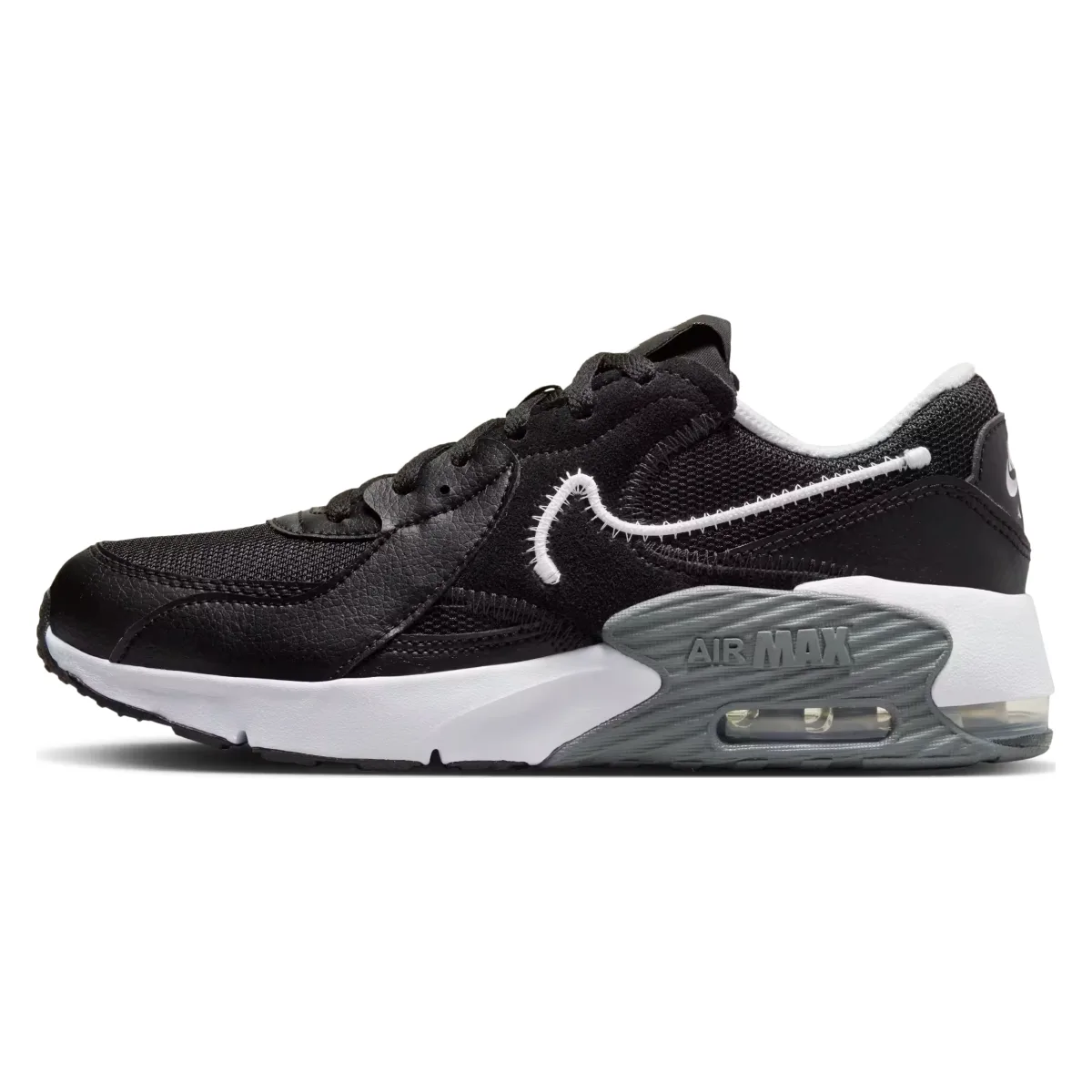 Nike Air Max Excee Black Dark Grey White (GS)