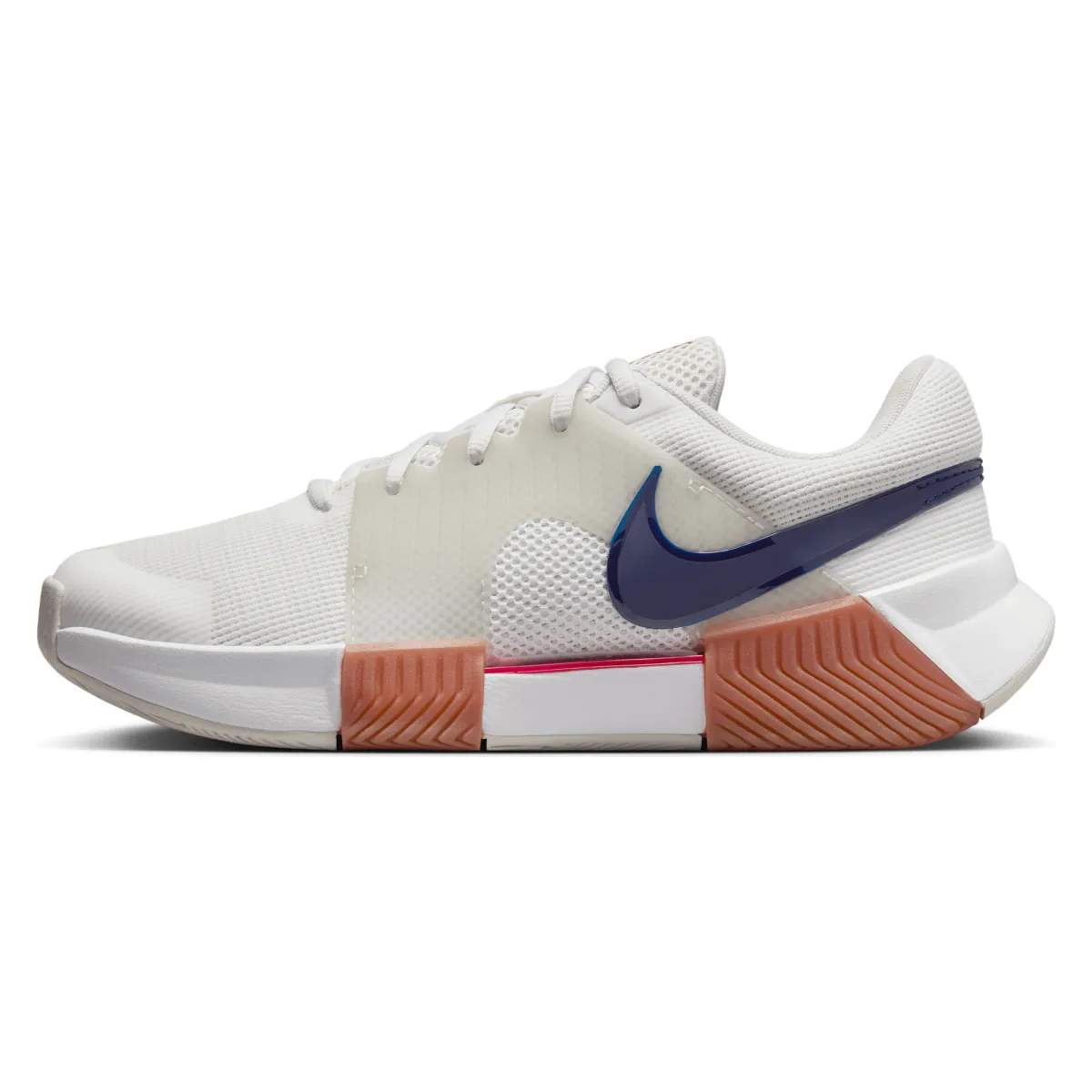 Nike Zoom GP Challenge 1 HC Summit White Light Bone University Red Binary Blue (Women's)