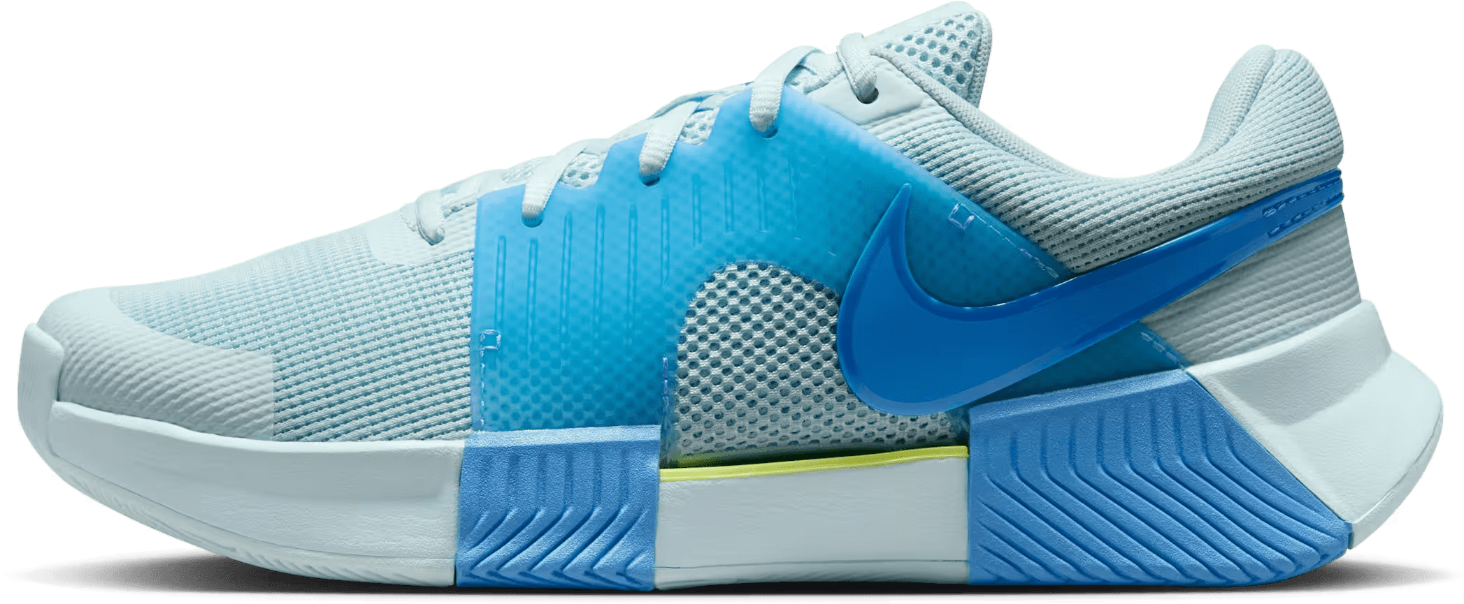 Nike Zoom GP Challenge 1 HC Glacier Blue Blue Beyond Light Lemon Twist Star Blue (Women's)