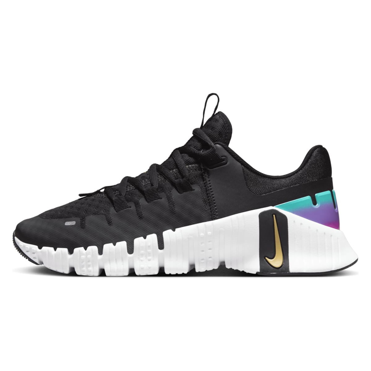 Nike Free Metcon 5 Black Fireberry Gold (Women's)