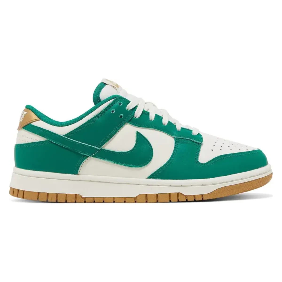 Nike Dunk Low Wmns "Malachite Metallic Gold"