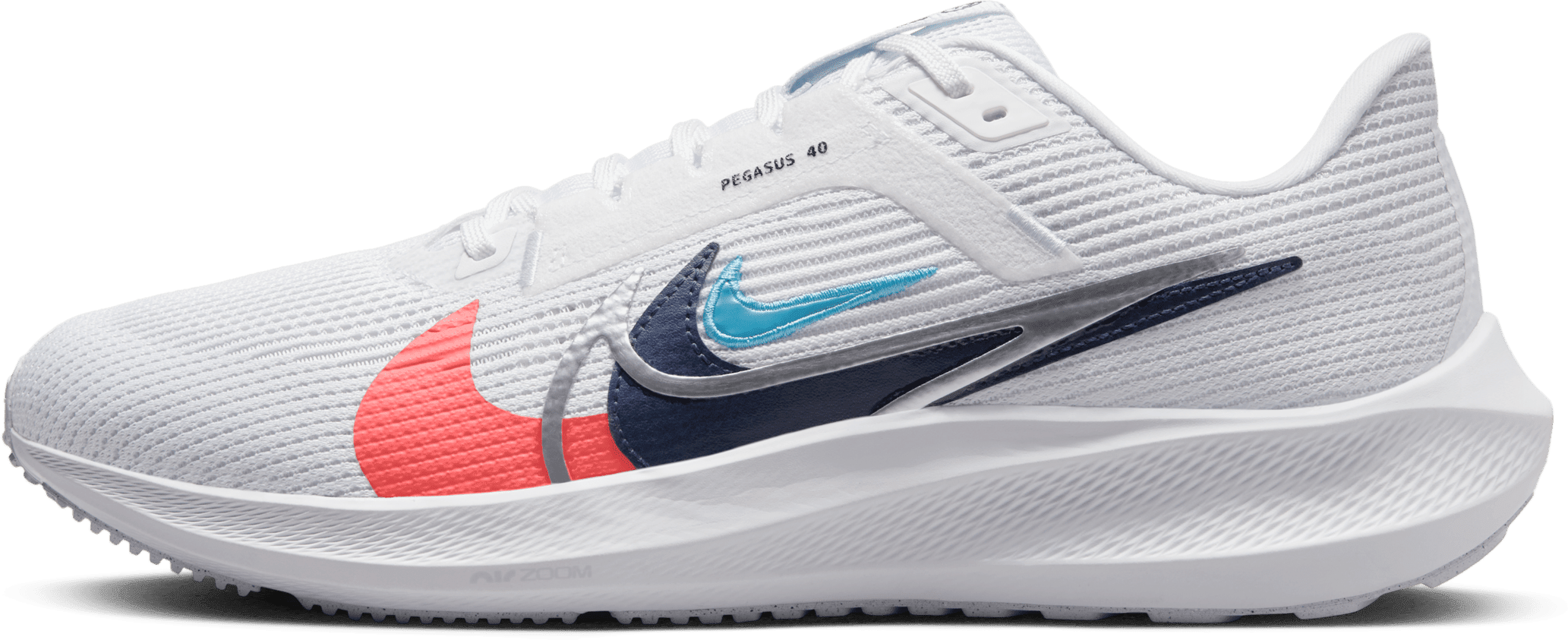 Nike Pegasus 40 Premum White Multi-Color