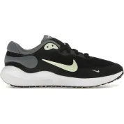 Nike Revolution 7 Black Smoke Grey White Barely Volt (GS)