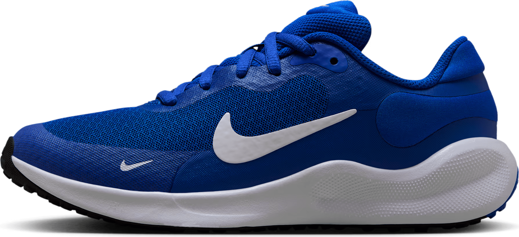 Nike Revolution 7 Game Royal Black White (GS)