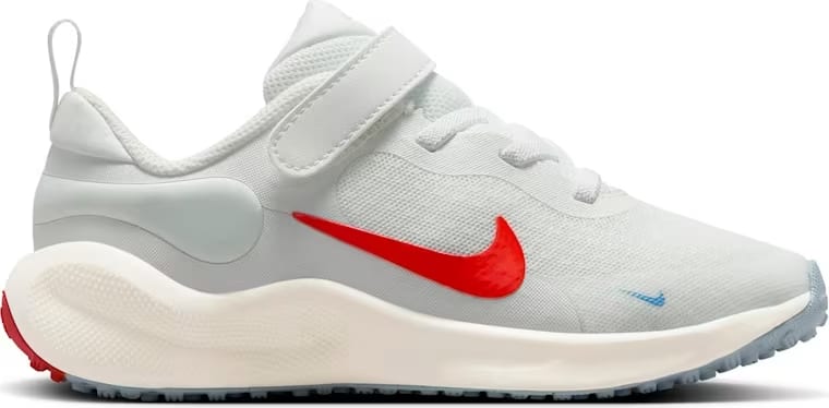 Nike Revolution 7 Summit White Sail Psychic Blue Picante Red (PS)