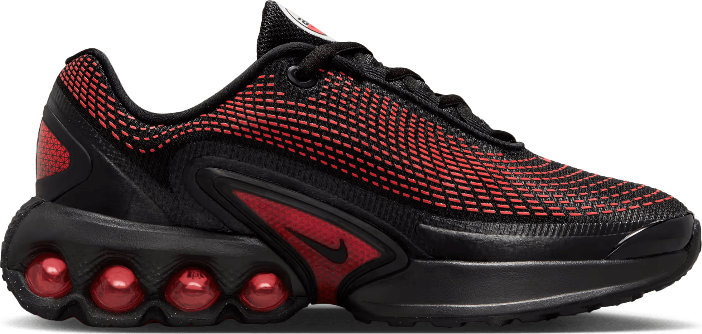 Nike Air Max Dn GS "Black Bright Crimson"