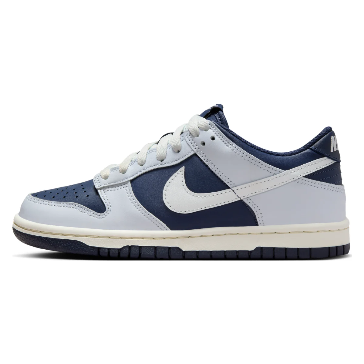 Nike Dunk Low GS "Grey Midnight Navy"