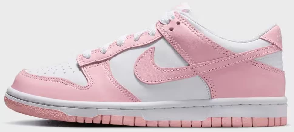 Nike Dunk Low GS "White Medium Soft Pink"