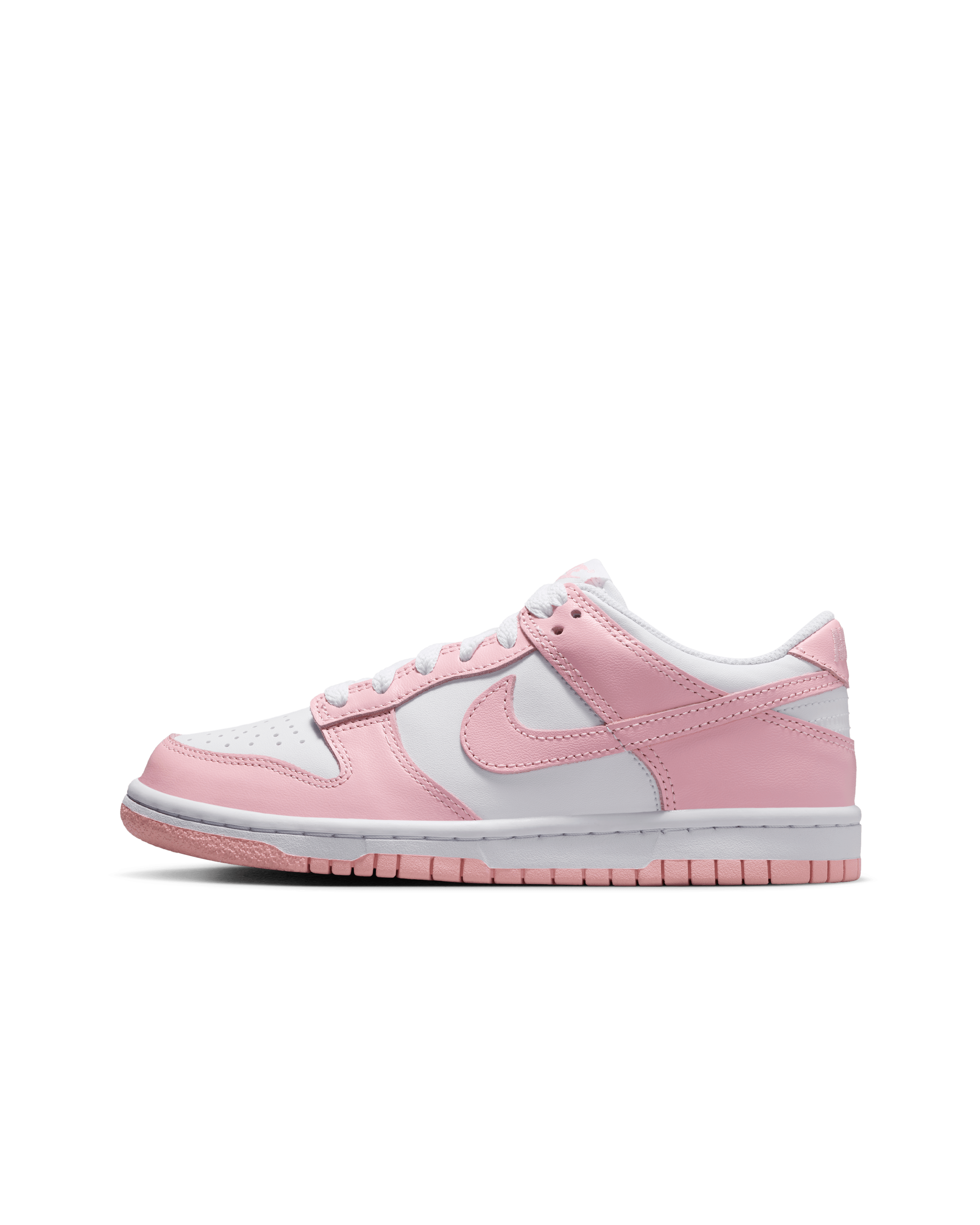 Nike Dunk Low GS "White Medium Soft Pink"