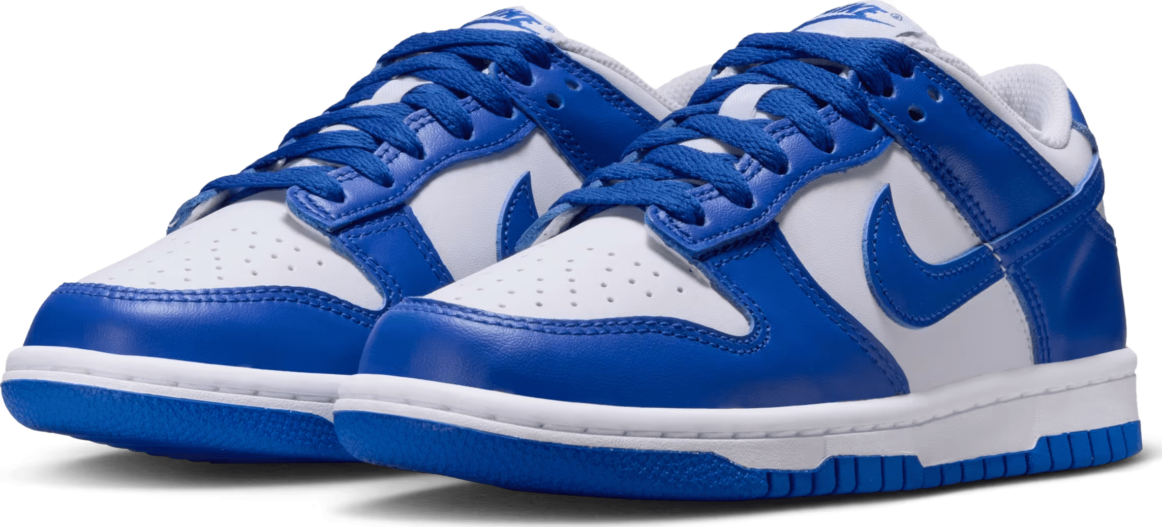 Nike Dunk Low GS "White Hyper Royal"