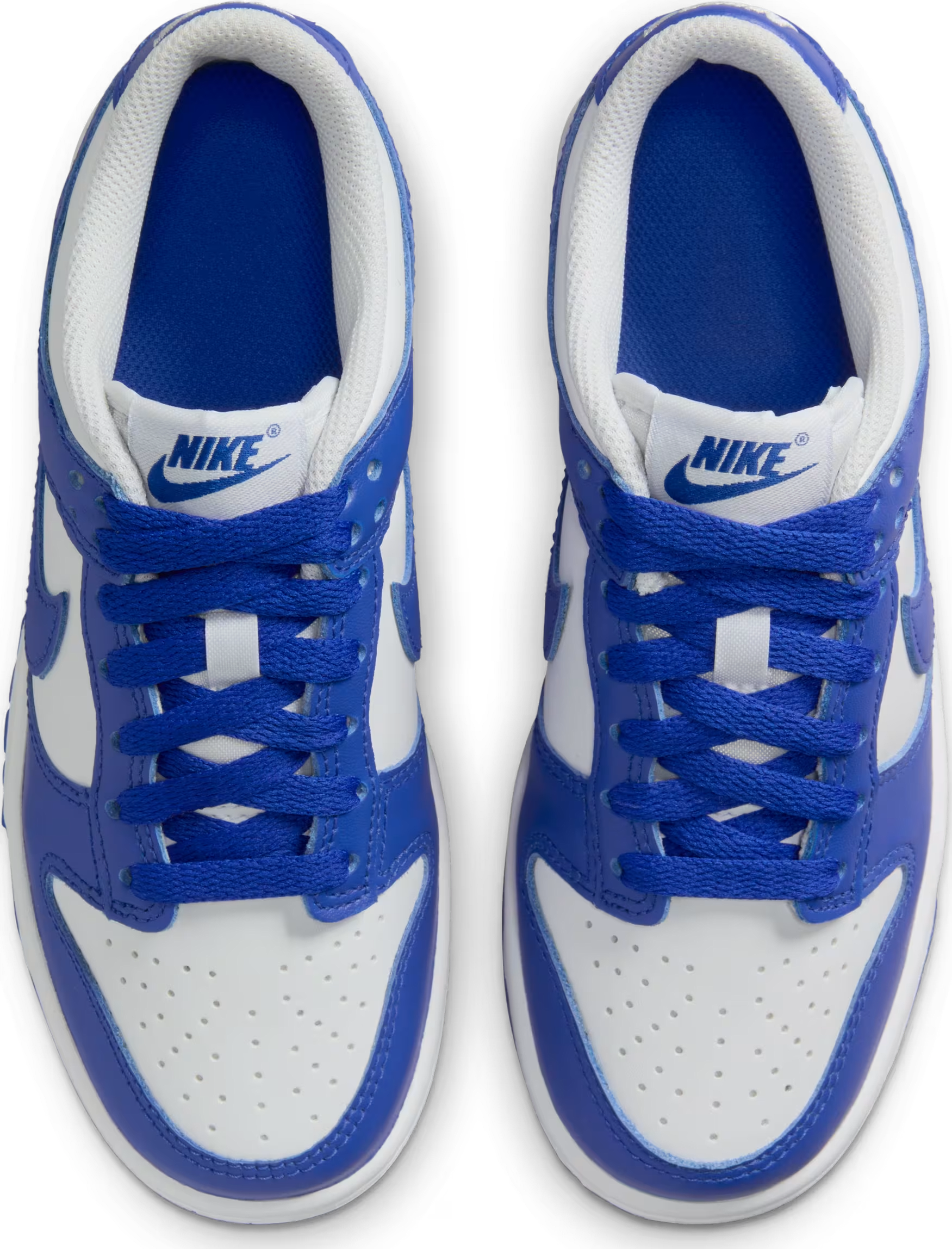 Nike Dunk Low GS "White Hyper Royal"