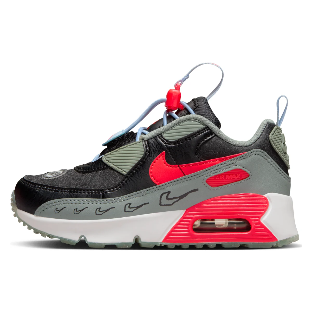 Nike Air Max 90 Toggle SE PS "Multi Swoosh"