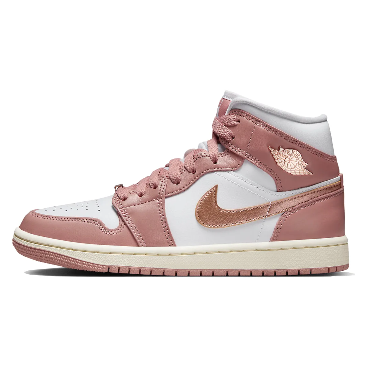 Air Jordan 1 Mid SE Wmns "Red Stardust"