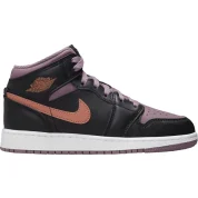 Air Jordan 1 Mid SE GS "Black Sky J Mauve"