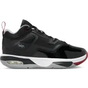Jordan Stay Loyal 3 Black White Wolf Grey Varsity Red (GS)