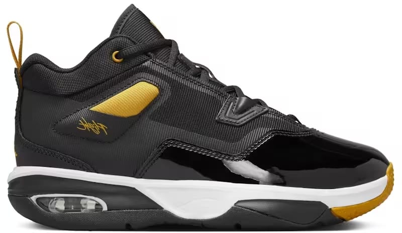 Jordan Stay Loyal 3 Black White Yellow Ochre (GS)