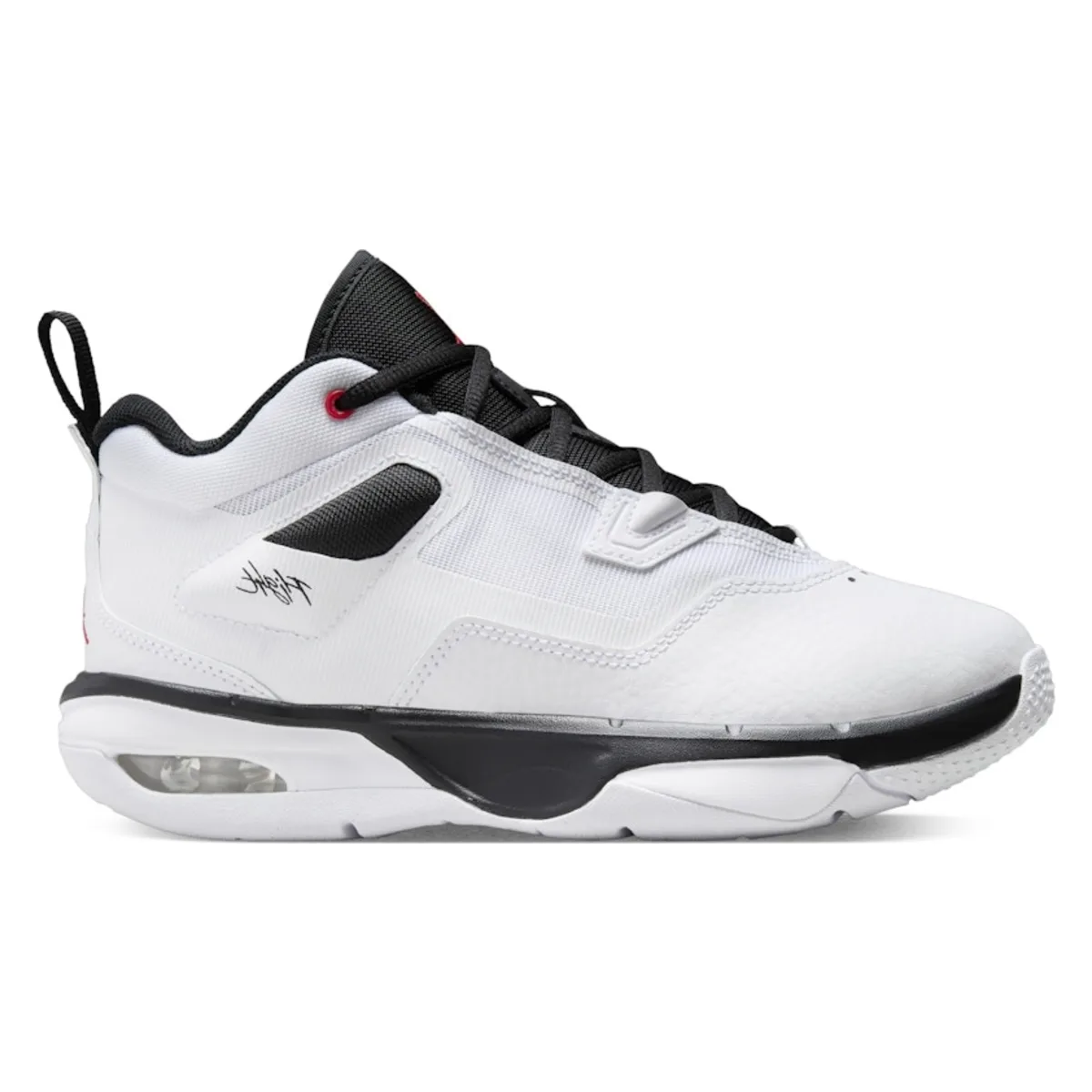 Jordan Stay Loyal 3 White Black University Red (GS)