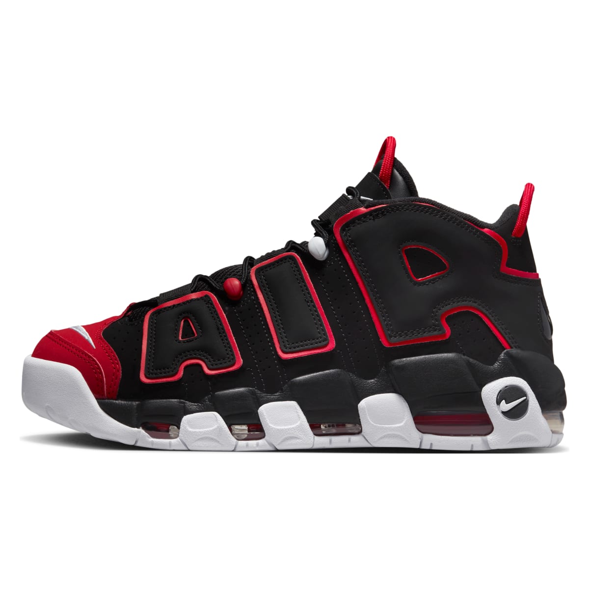 Nike Air More Uptempo '96 "Black/University Red"