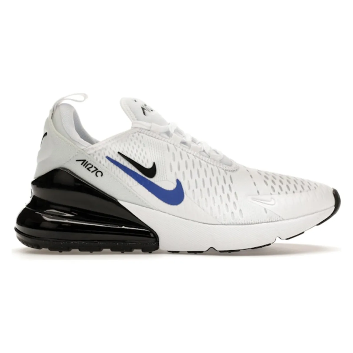 Nike Air Max 270 White Black Hyper Royal (GS)