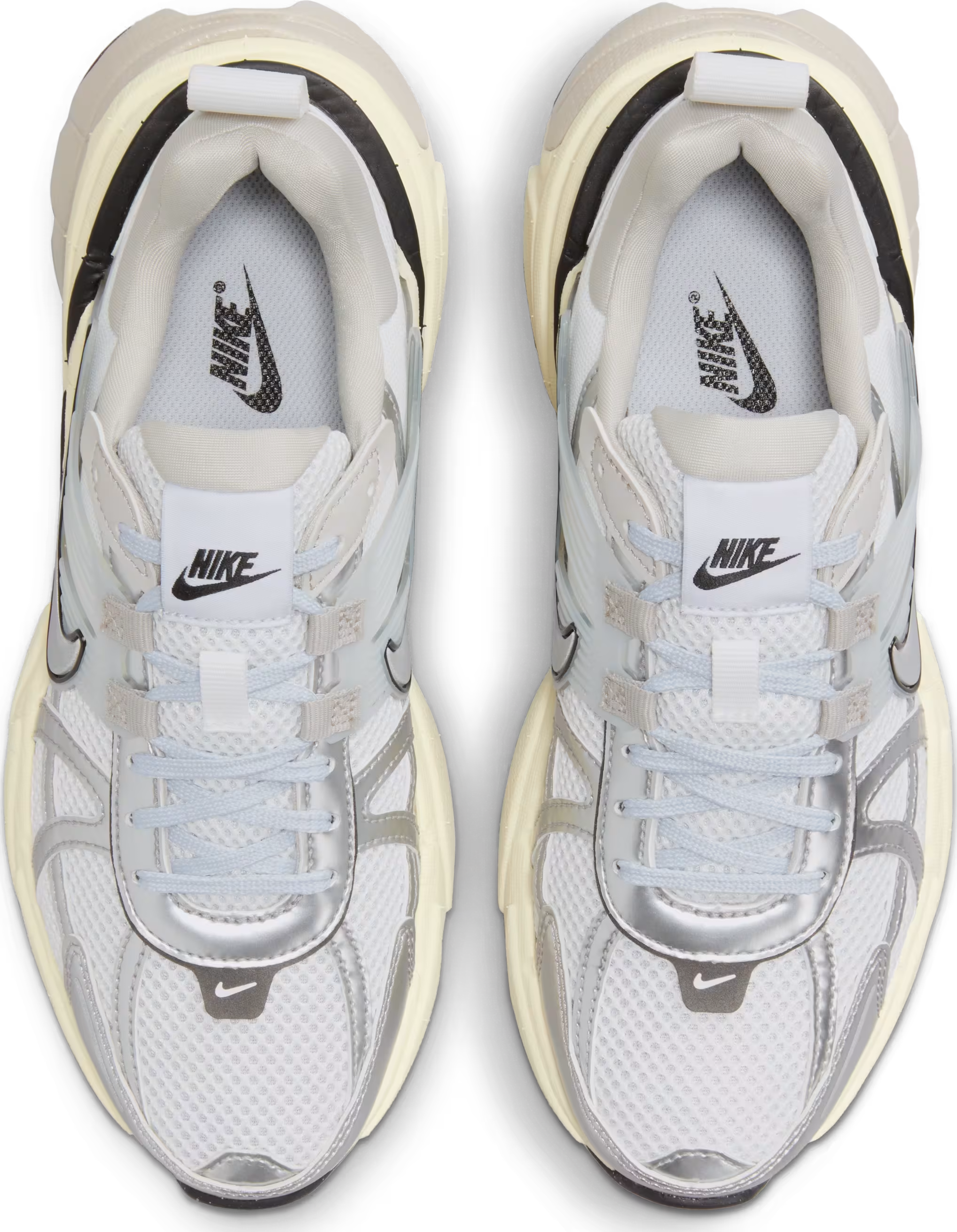 Nike V2K Run Wmns "Summit White Metallic Silver"