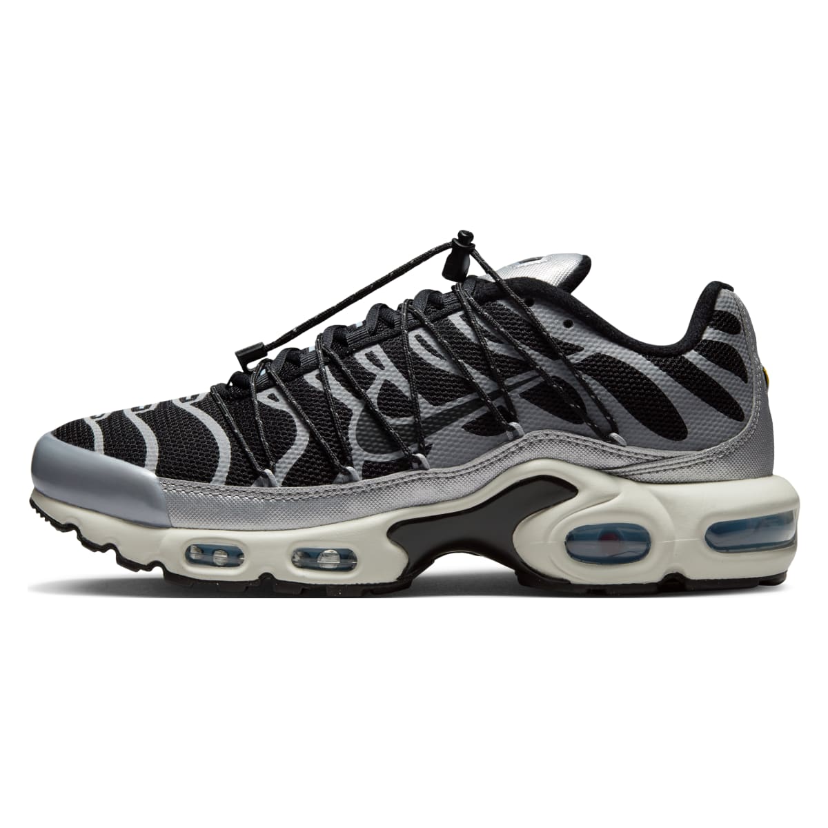 Nike Air Max Plus Wmns "Black Metallic Silver"