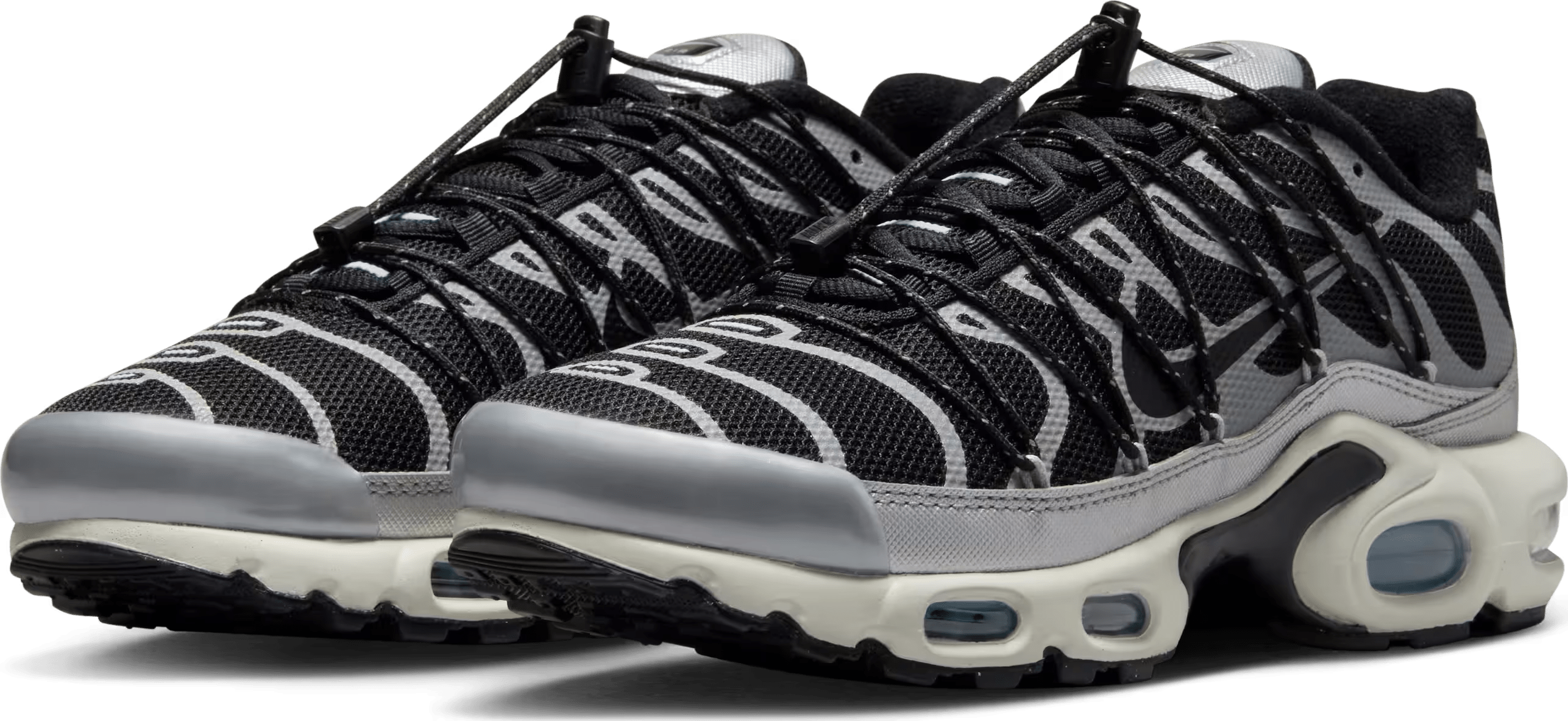 Nike Air Max Plus Wmns "Black Metallic Silver"