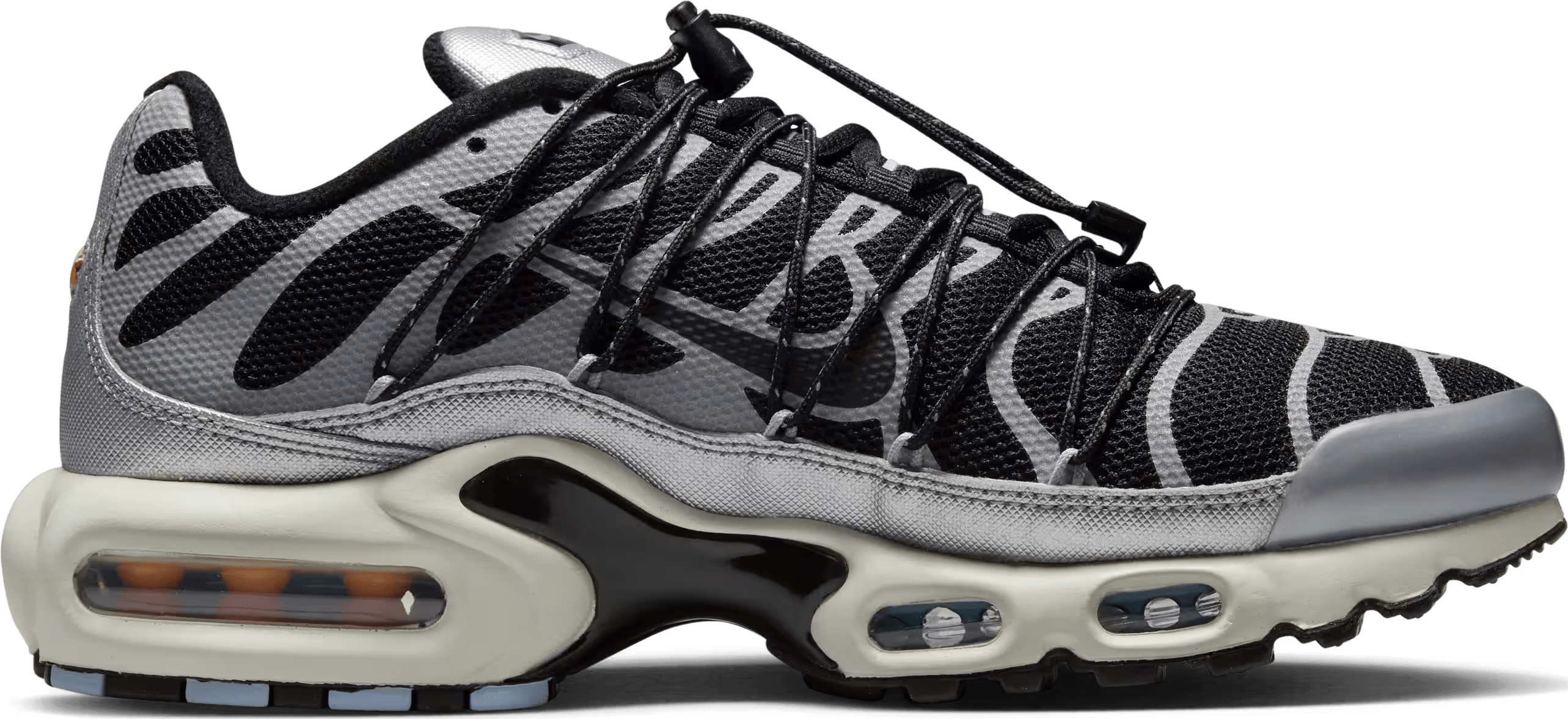 Nike Air Max Plus Wmns "Black Metallic Silver"