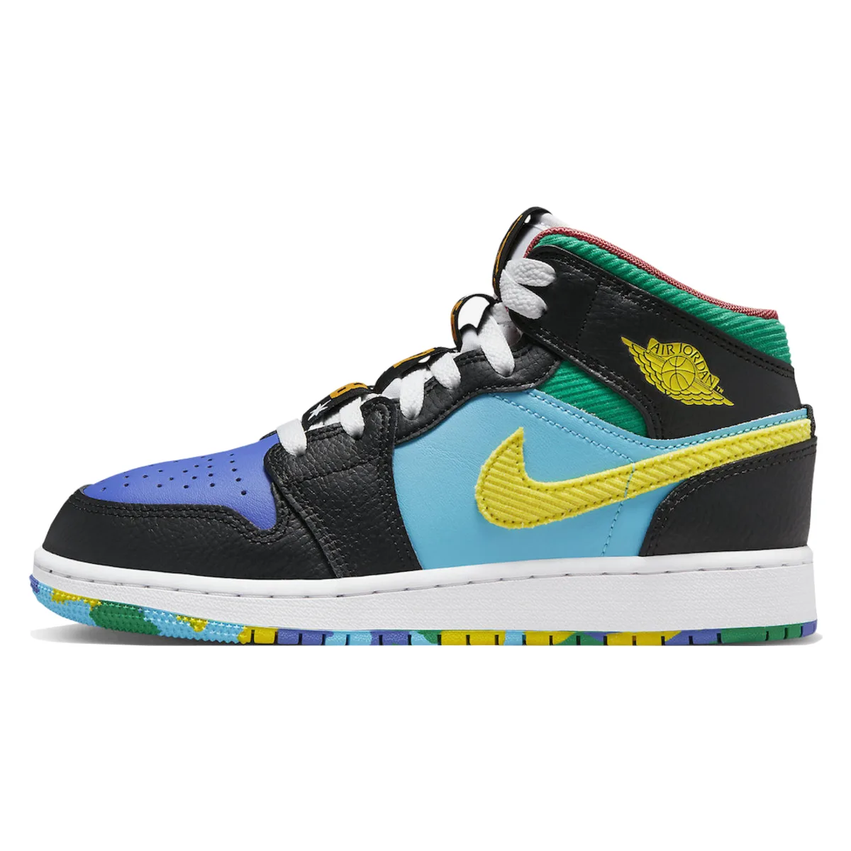 Air Jordan 1 Mid GS "Six Championships"