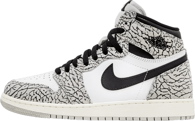 Jordan 1 Retro High OG White Cement (GS)