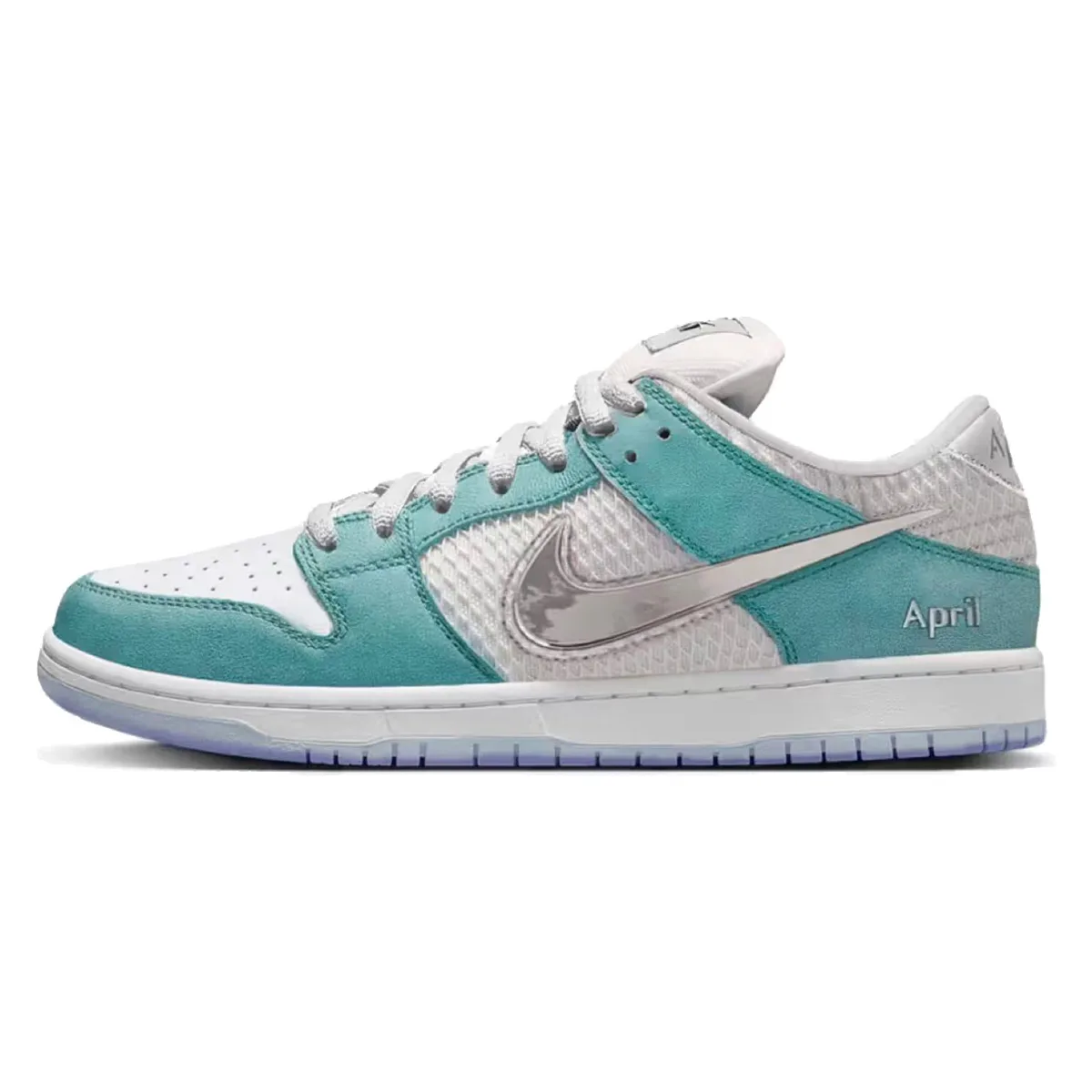 April Skateboards x Nike SB Dunk Low Pro "White Multi-Color"