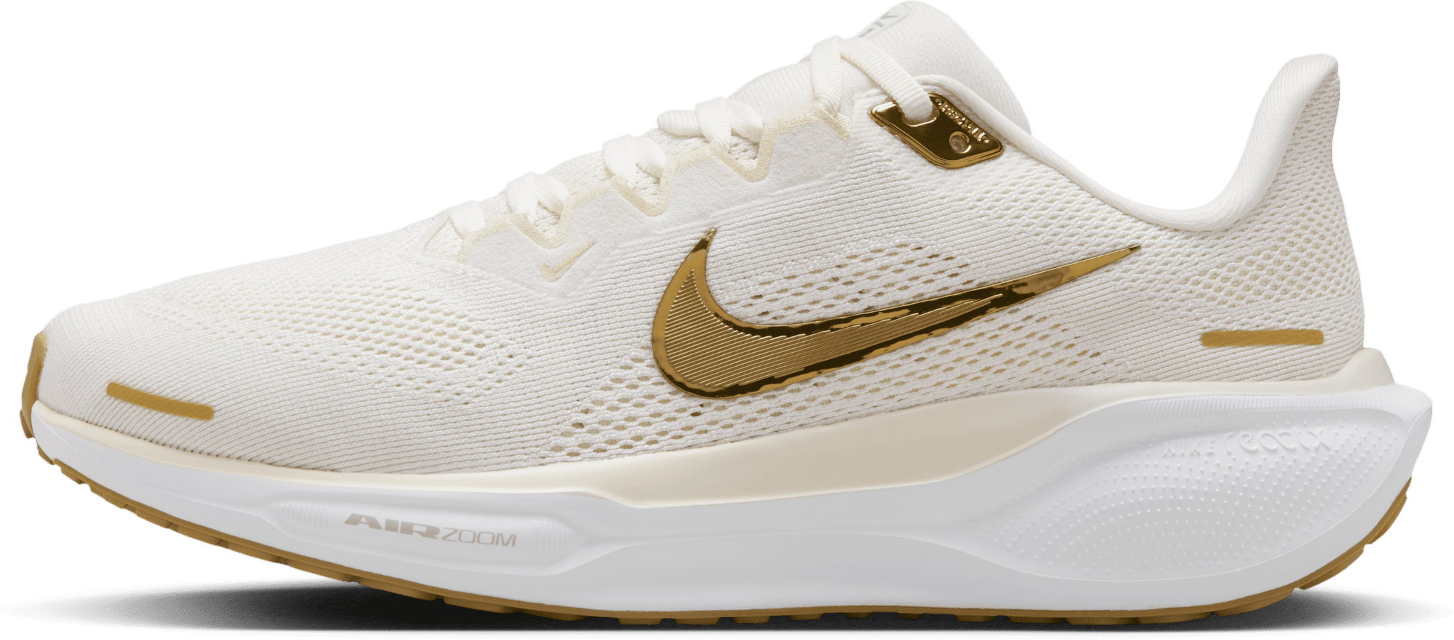 Nike Air Zoom Pegasus 41 Light Pumice Metallic Gold (Women's)