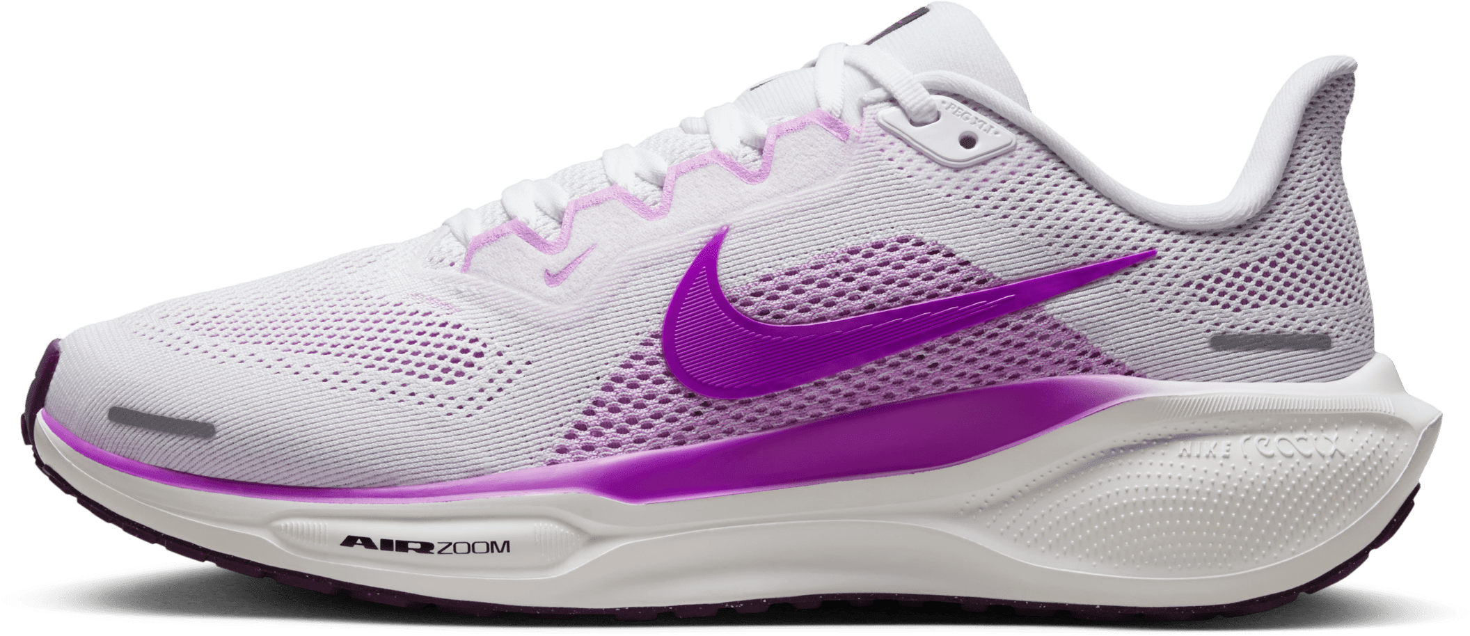 Nike Air Zoom Pegasus 41 White Black Beyond Pink Hyper Violet (Women's)