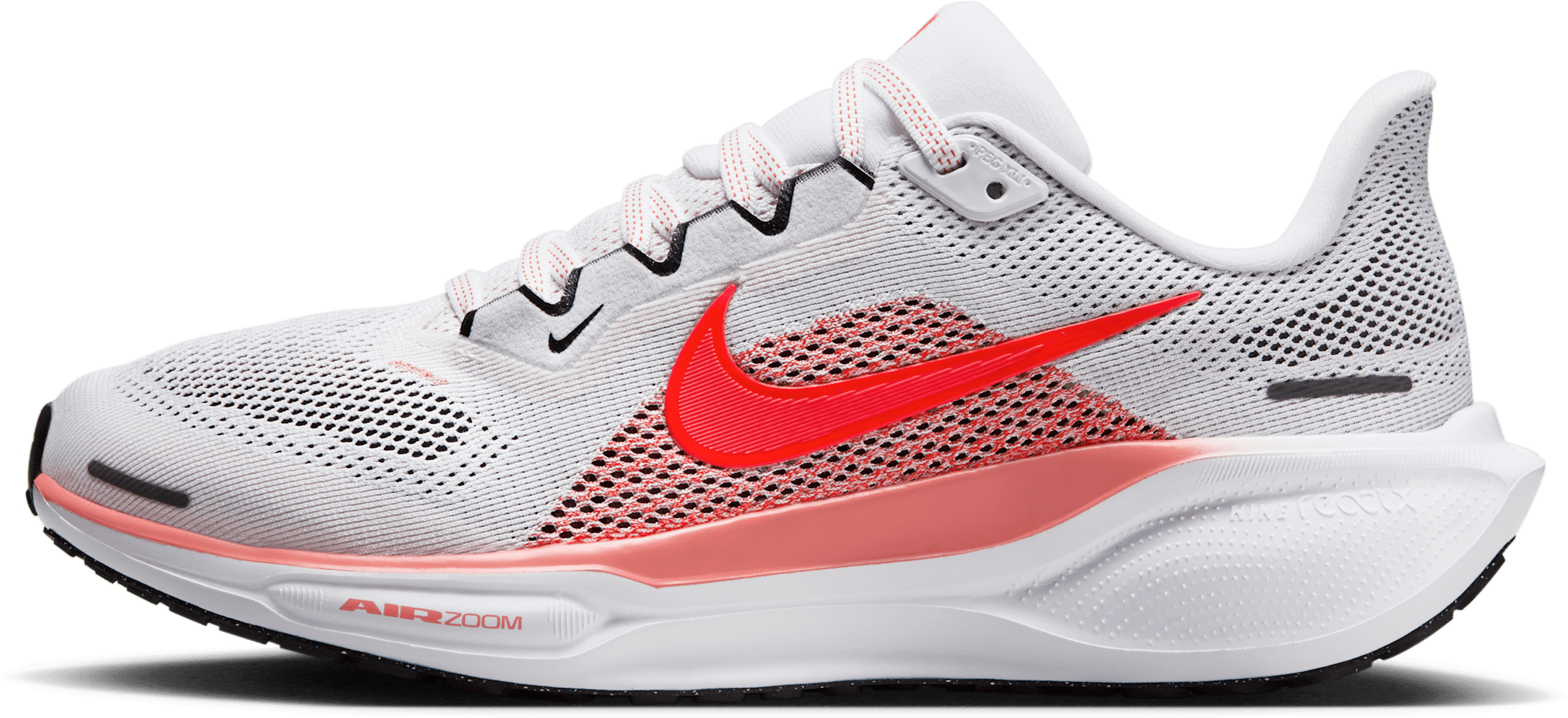 Nike Air Zoom Pegasus 41 White Magic Ember Bright Crimson (Women's)