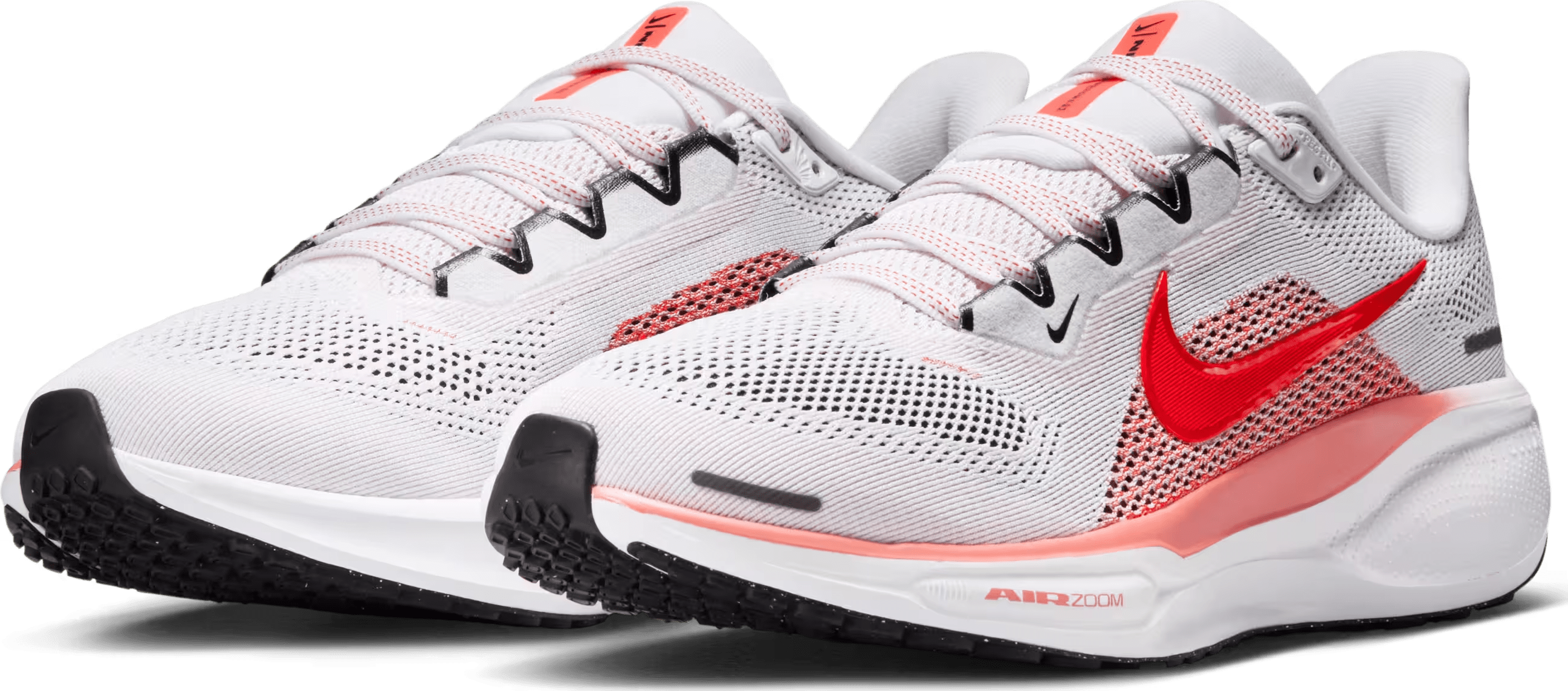Nike Air Zoom Pegasus 41 White Magic Ember Bright Crimson (Women's)