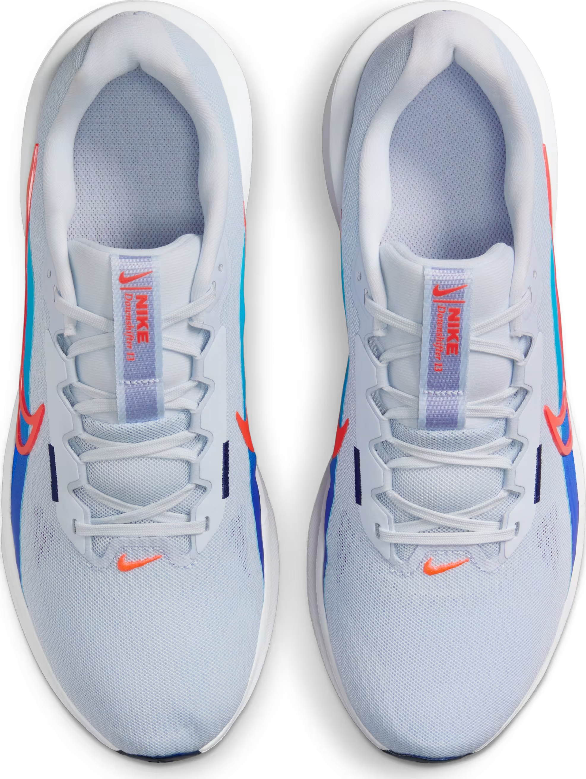Nike Downshifter 13 Football Grey Deep Night Blue Lightning Bright Crimson