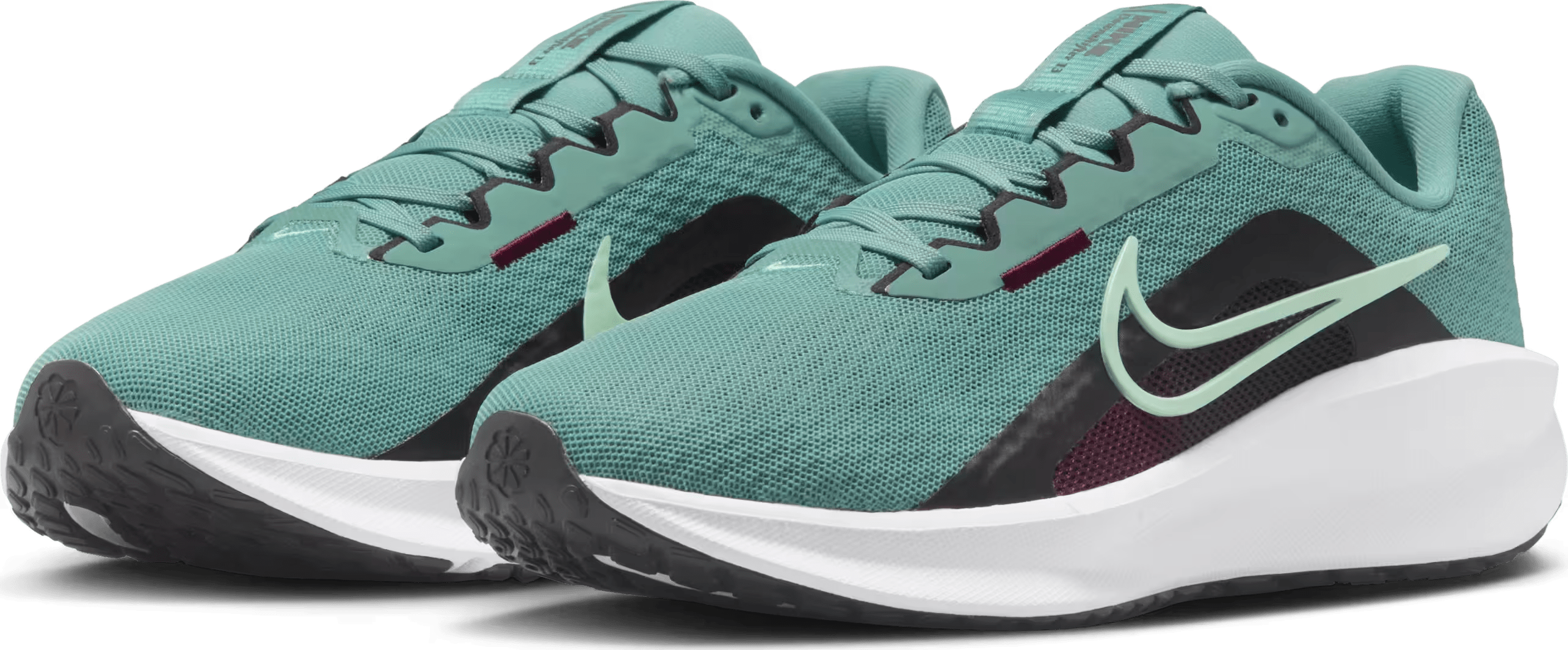 Nike Downshifter 13 Cannon Black Bordeaux Mint Foam (Women's)