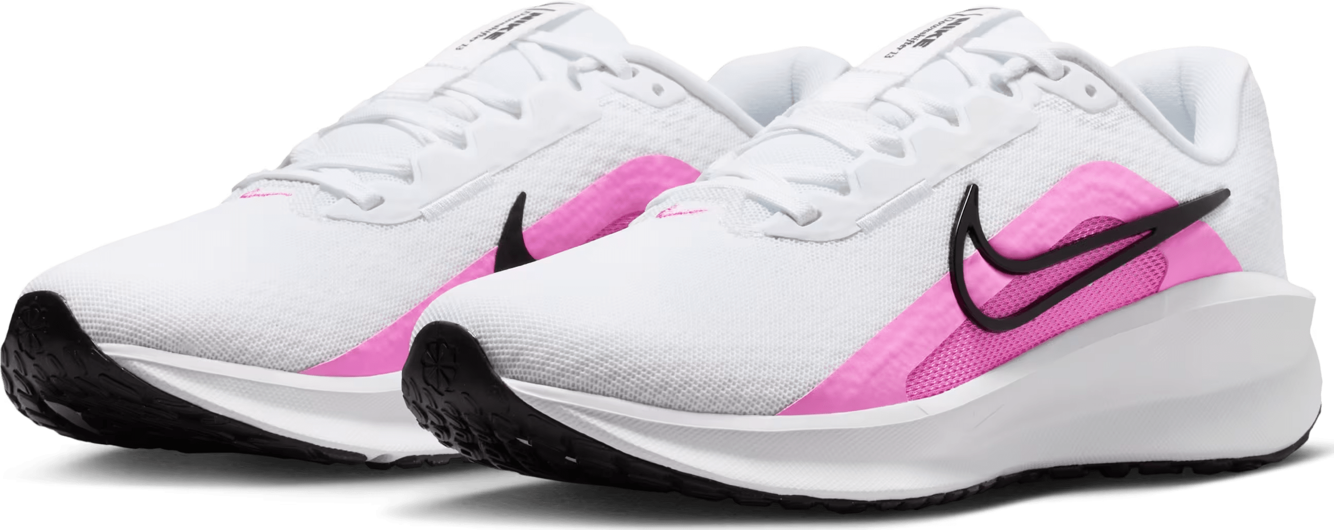 Nike Downshifter 13 White Black Pink Spell (Women's)