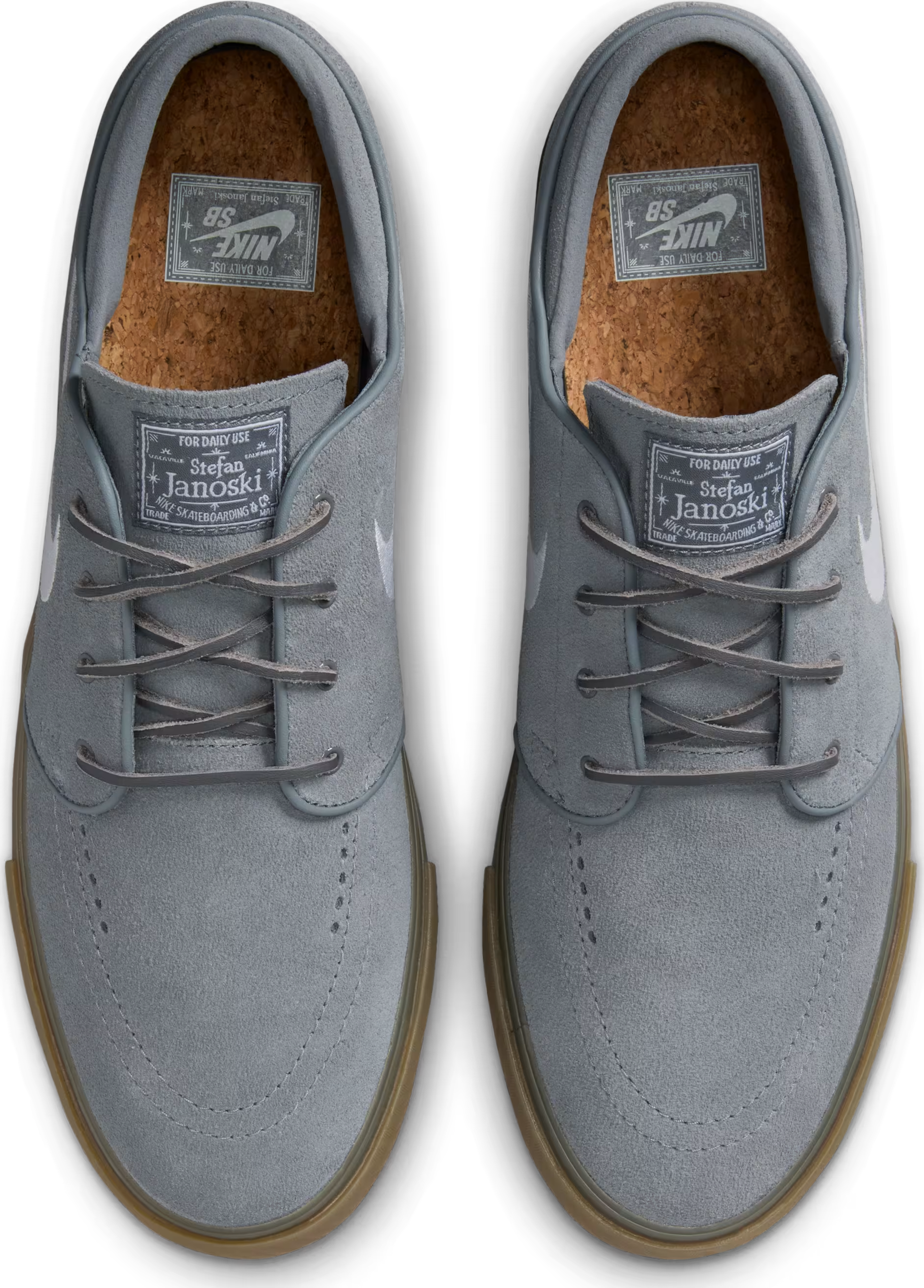 Nike SB Zoom Janoski OG+ Cool Grey Gum Light Brown White