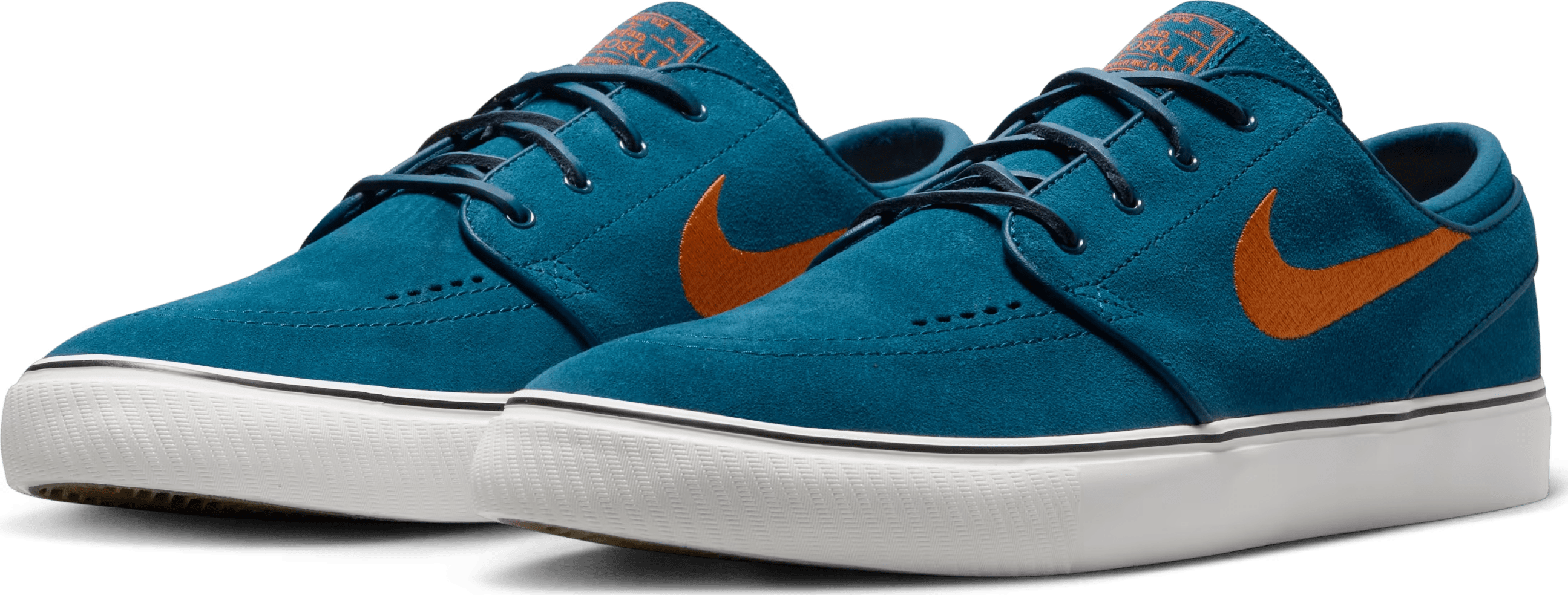 Nike SB Zoom Janoski OG+ Blue Force Campfire Orange