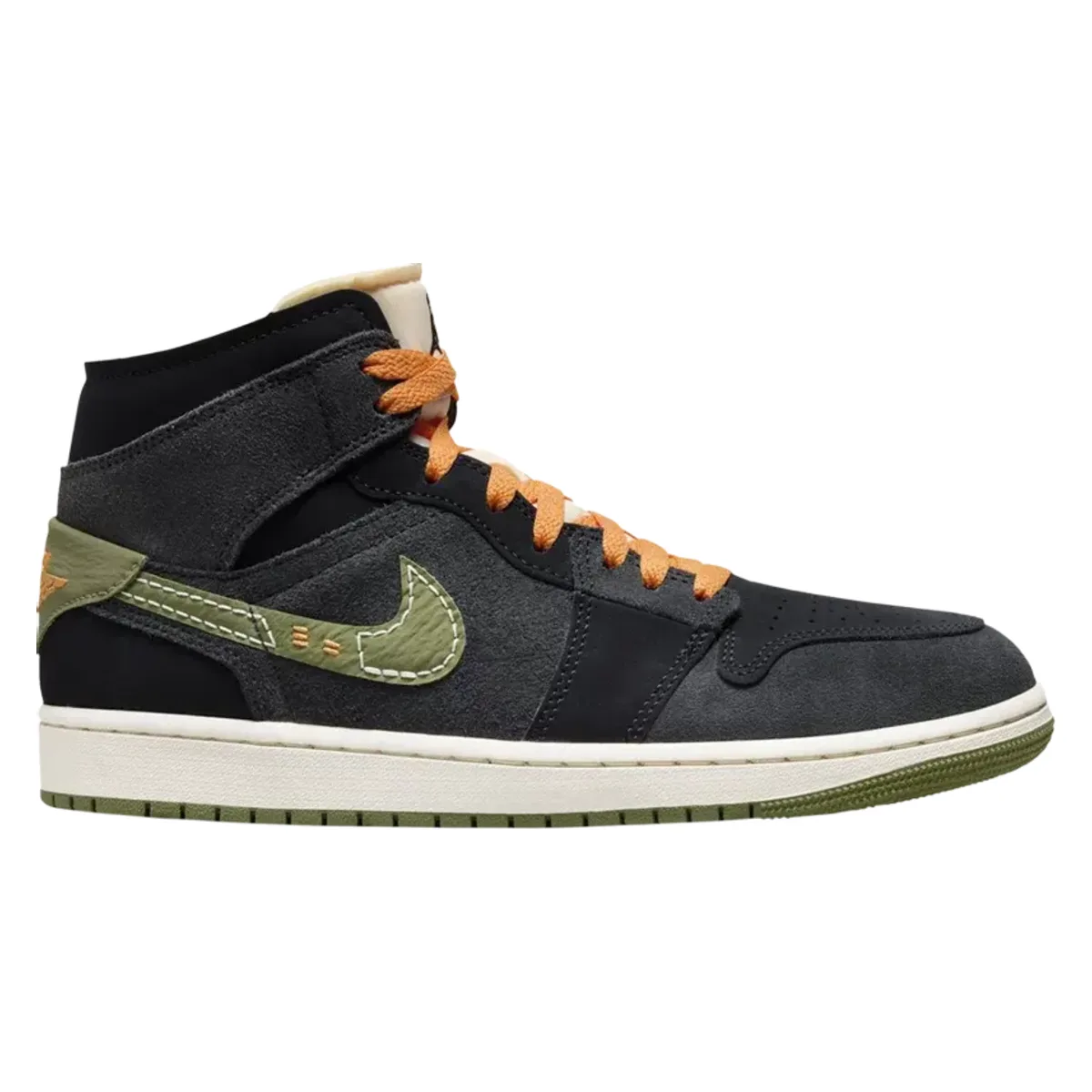 Air Jordan 1 Mid Craft SE "Anthracite/Light Olive"