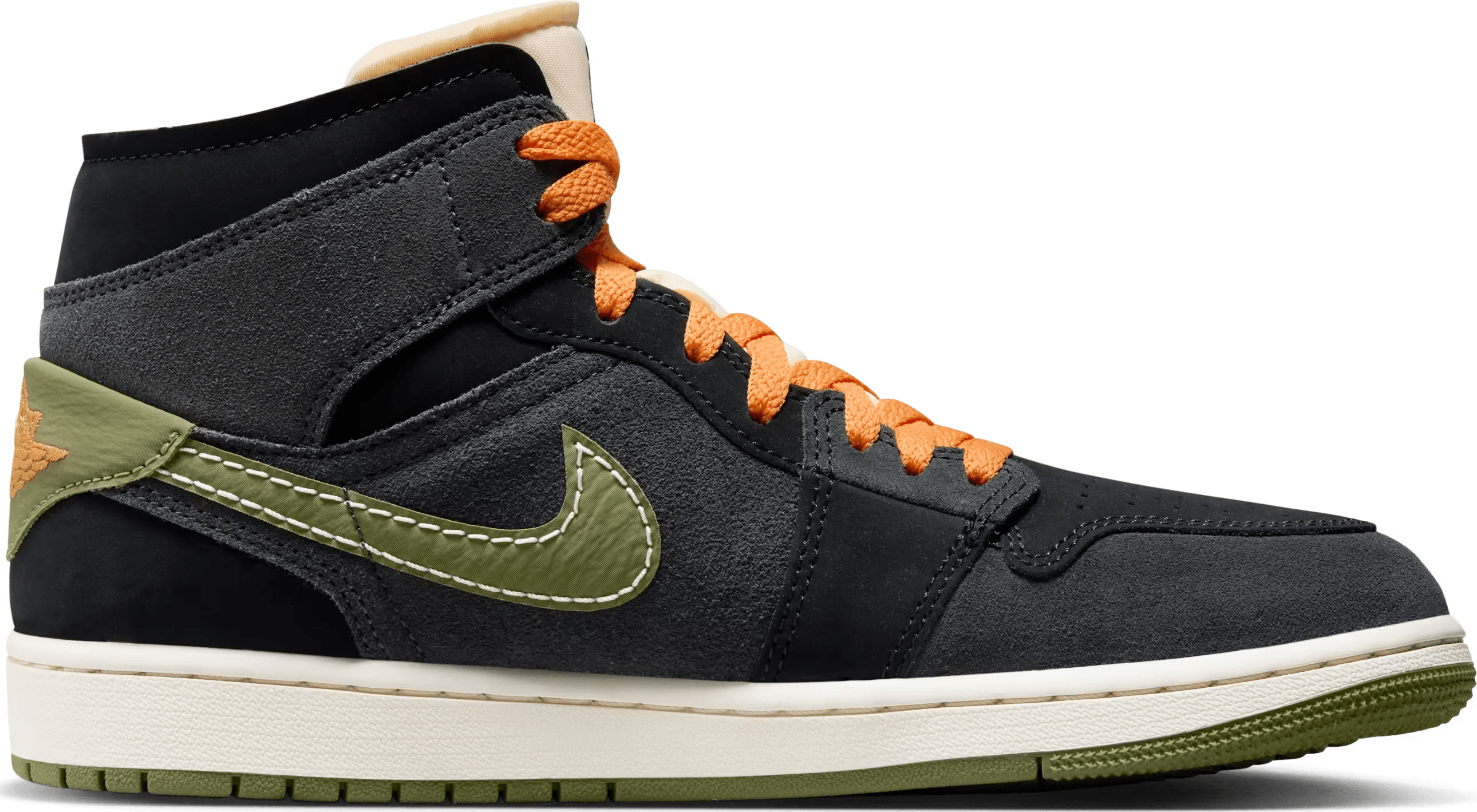 Air Jordan 1 Mid Craft SE "Anthracite/Light Olive"