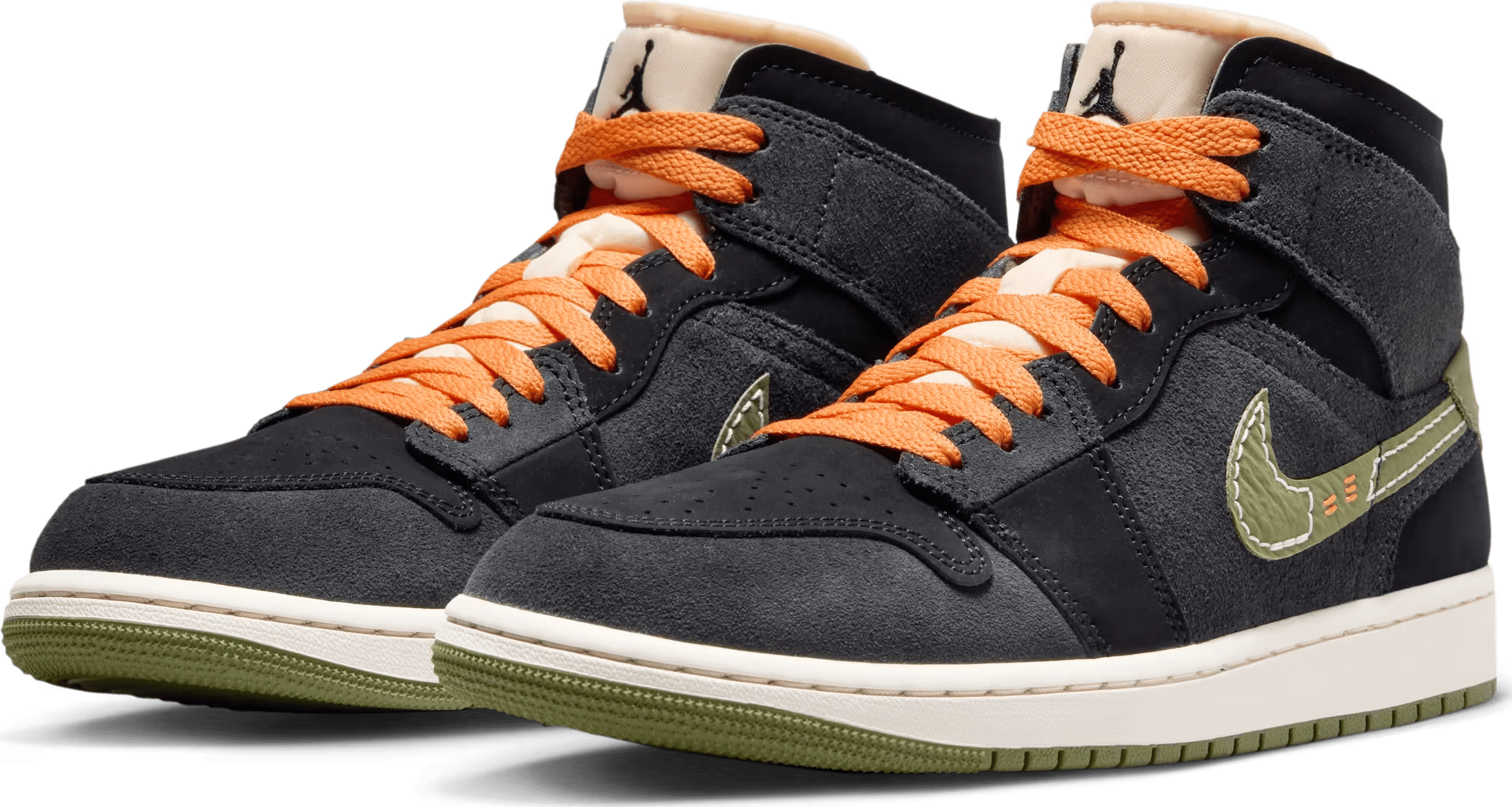 Air Jordan 1 Mid Craft SE "Anthracite/Light Olive"