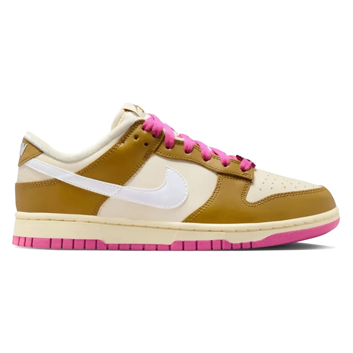 Nike Dunk Low SE Just Do It "Bronzine Pink"