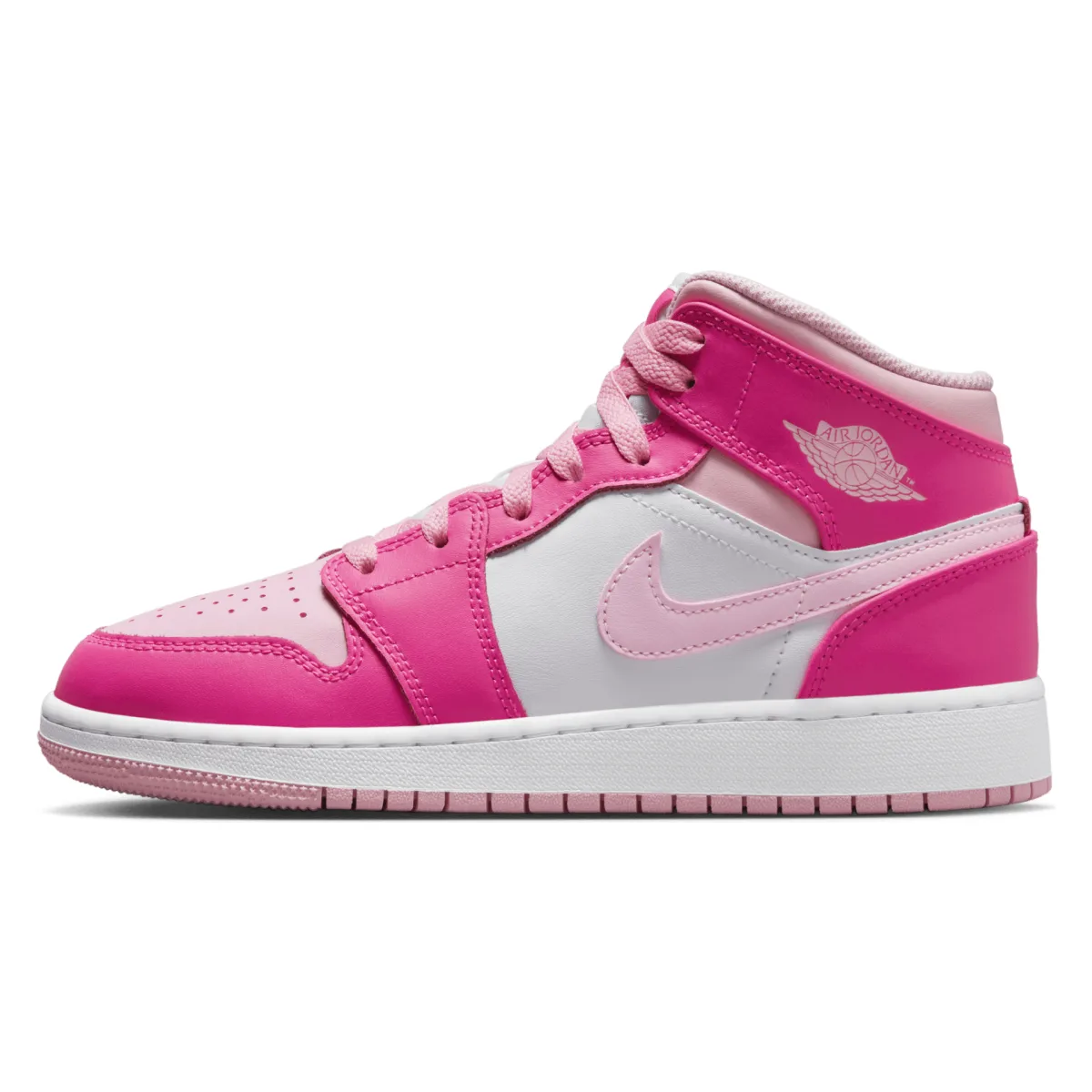 Air Jordan 1 Mid GS "Fierce Pink"