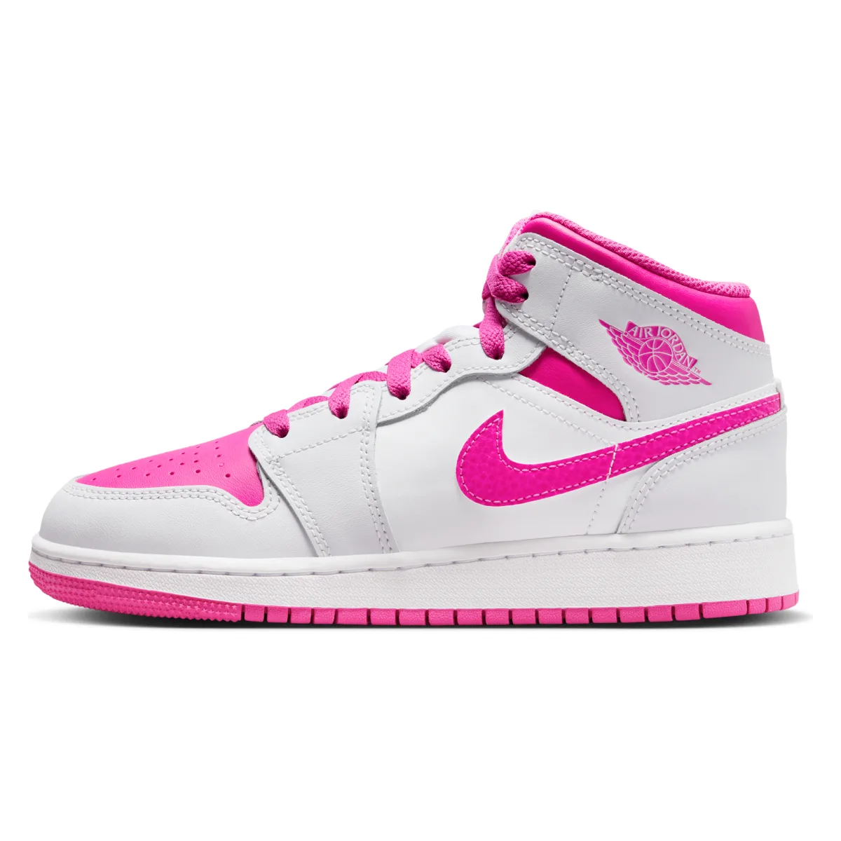 Air Jordan 1 Mid GS "Fire Pink"